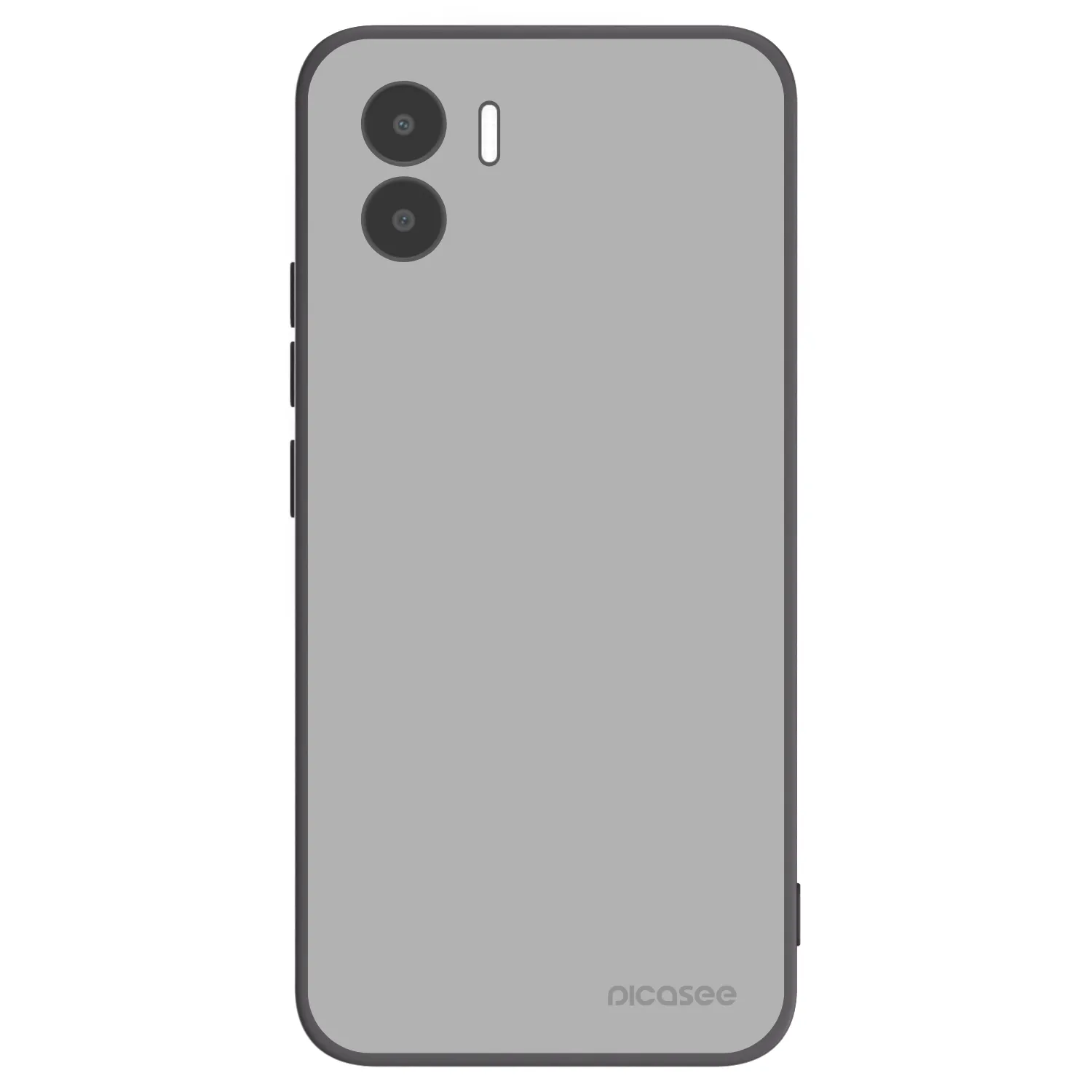 Picasee Xiaomi Redmi A2 Hülle - Schwarzes Silikon - Stone
