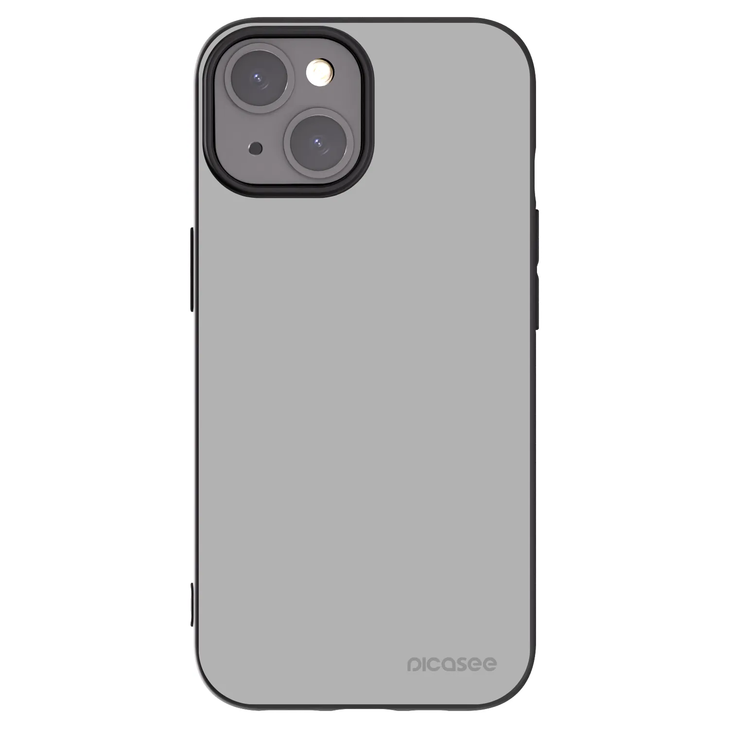 Picasee Apple iPhone 15 Hülle - Schwarzes Silikon - Stone