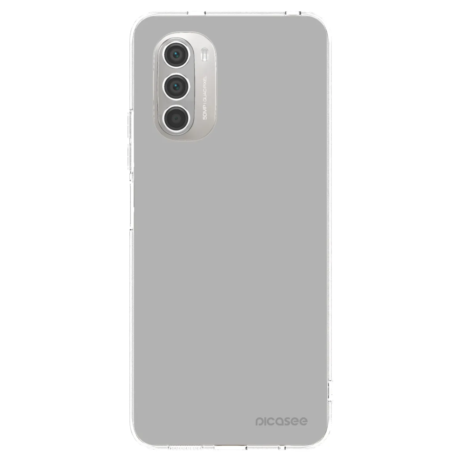 Picasee Motorola Moto G51 Hülle - Transparentes Silikon - Stone