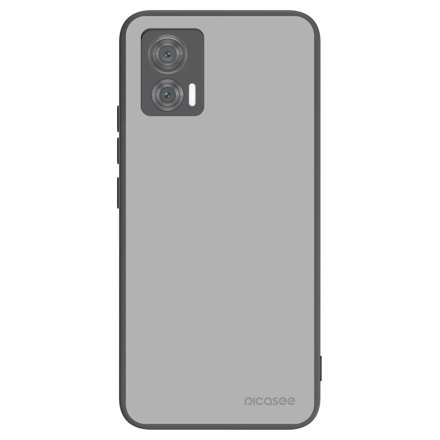 Picasee Motorola Edge 30 Neo Hülle - Schwarzes Silikon - Stone