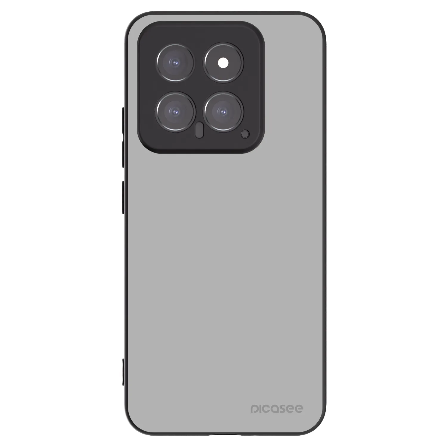 Picasee Xiaomi 14 Hülle - Schwarzes Silikon - Stone