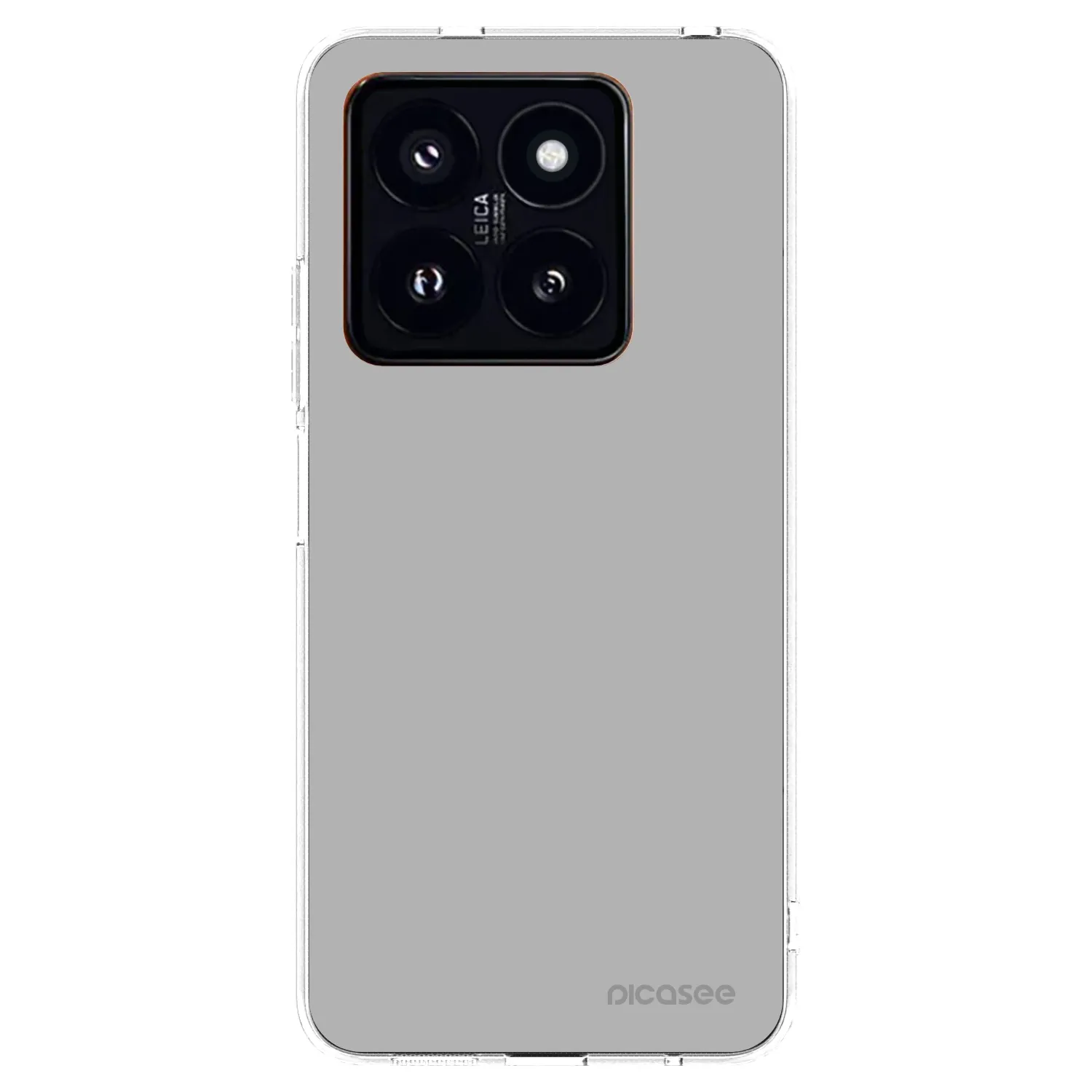 Picasee Xiaomi 14 Pro Hülle - Transparentes Silikon - Stone