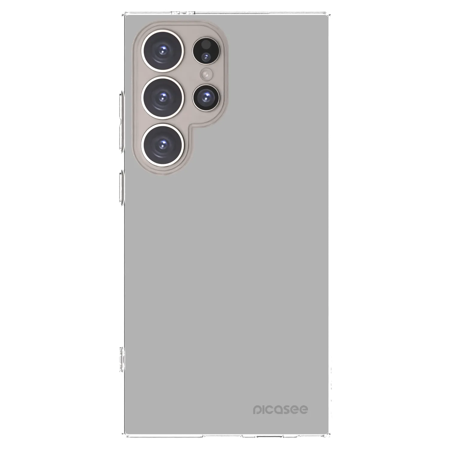 Picasee Samsung Galaxy S24 Ultra S928B 5G Hülle - Transparentes Silikon - Stone