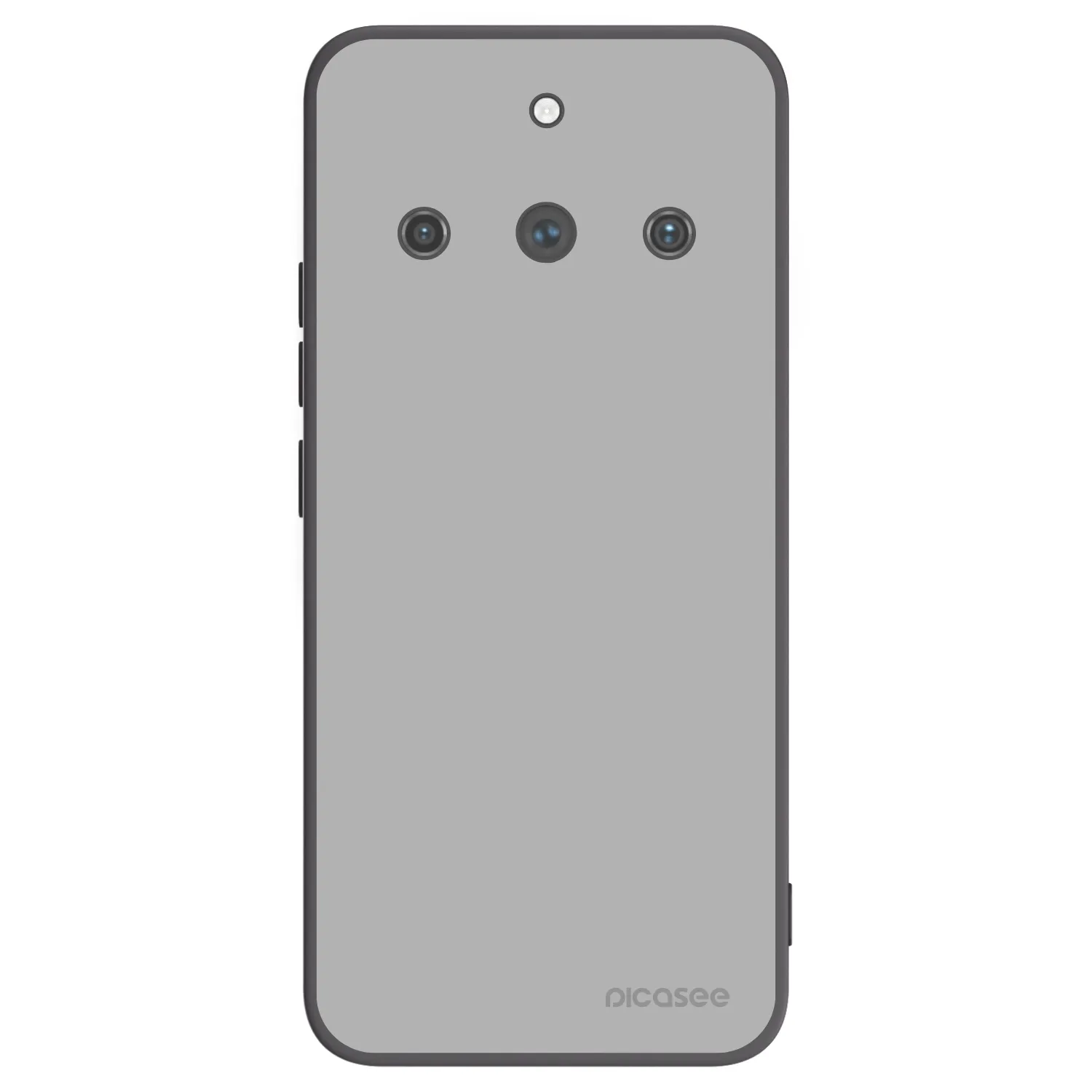 Picasee Realme 11 Pro+ Hülle - Schwarzes Silikon - Stone