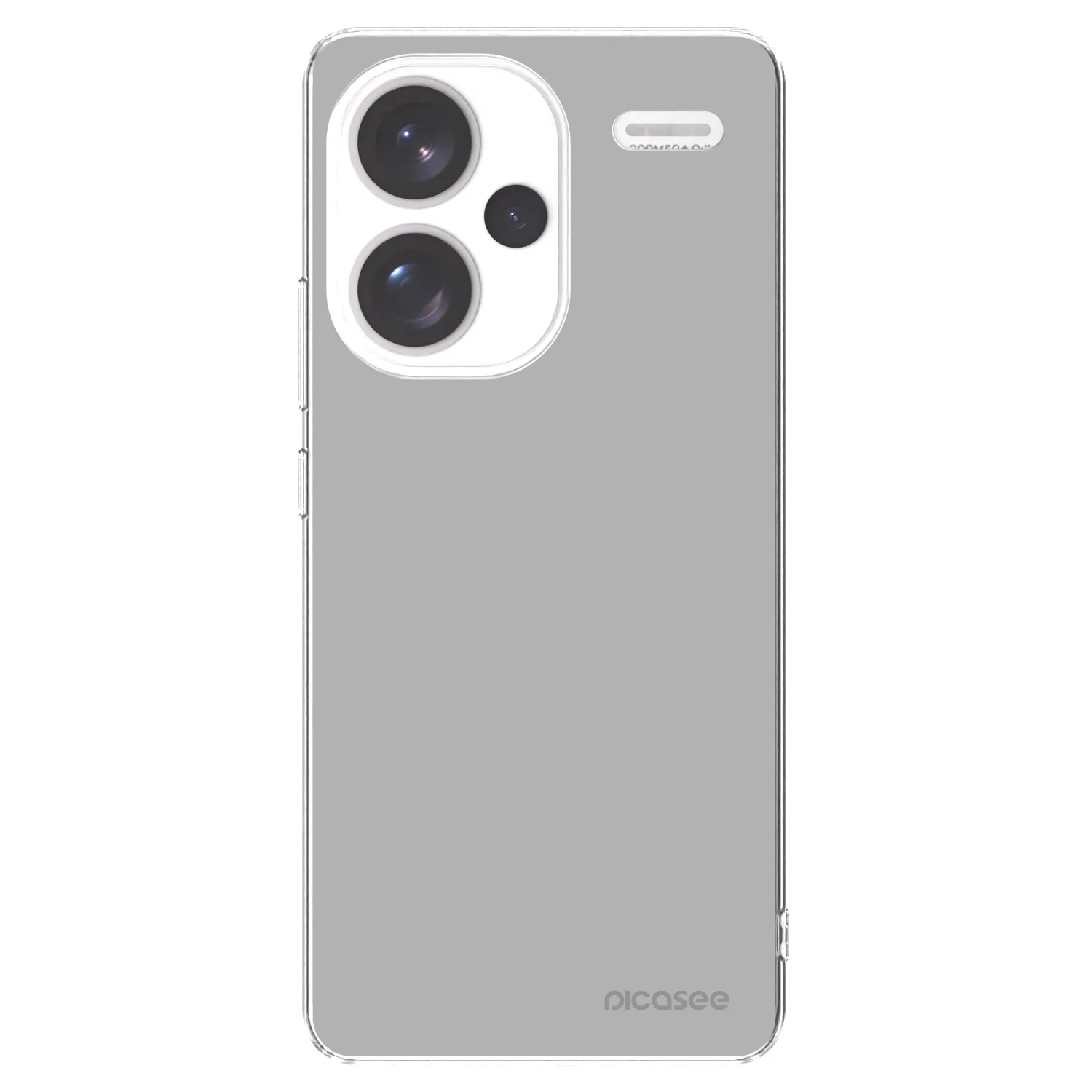Picasee Xiaomi Redmi Note 13 Pro+ 5G Hülle - Transparentes Silikon - Stone