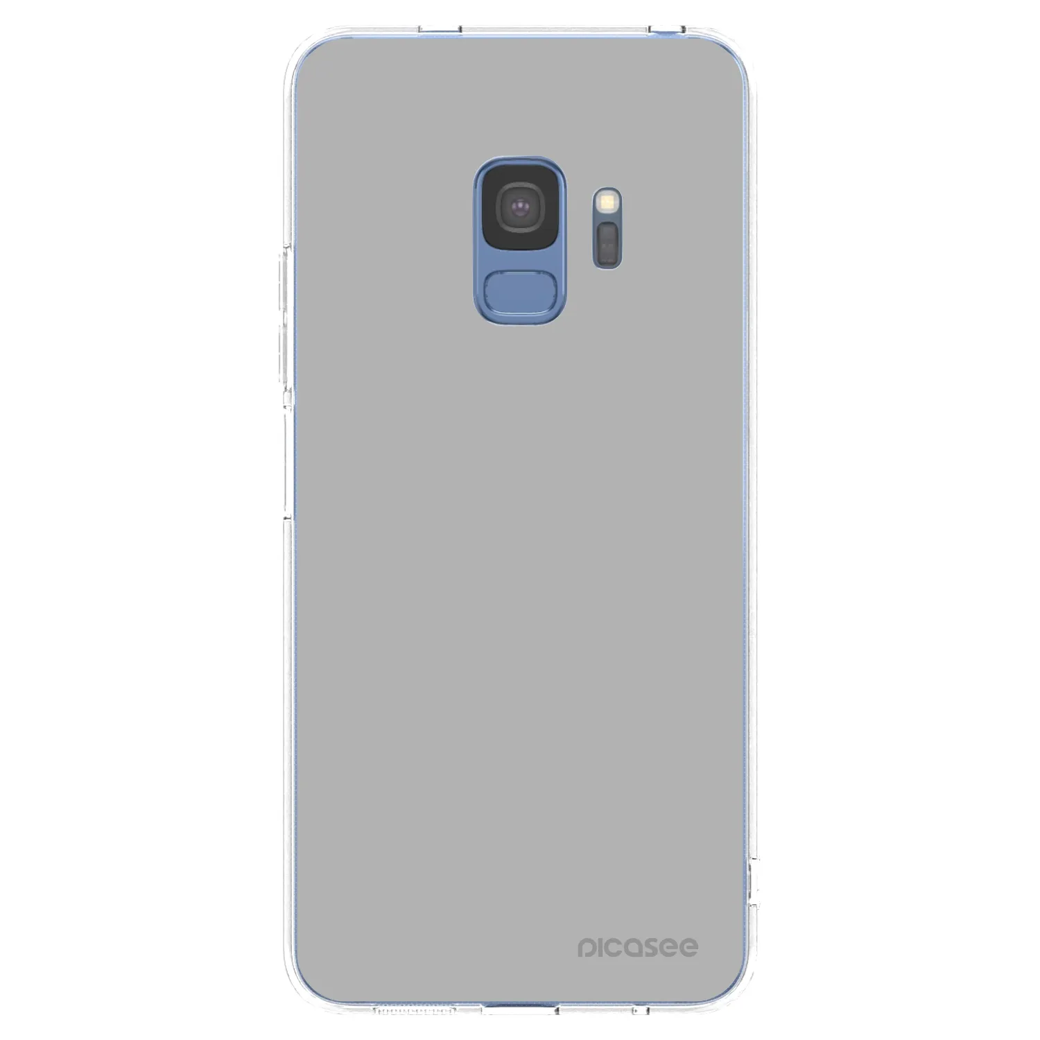 Picasee Samsung Galaxy S9 G960F Hülle - Transparentes Silikon - Stone
