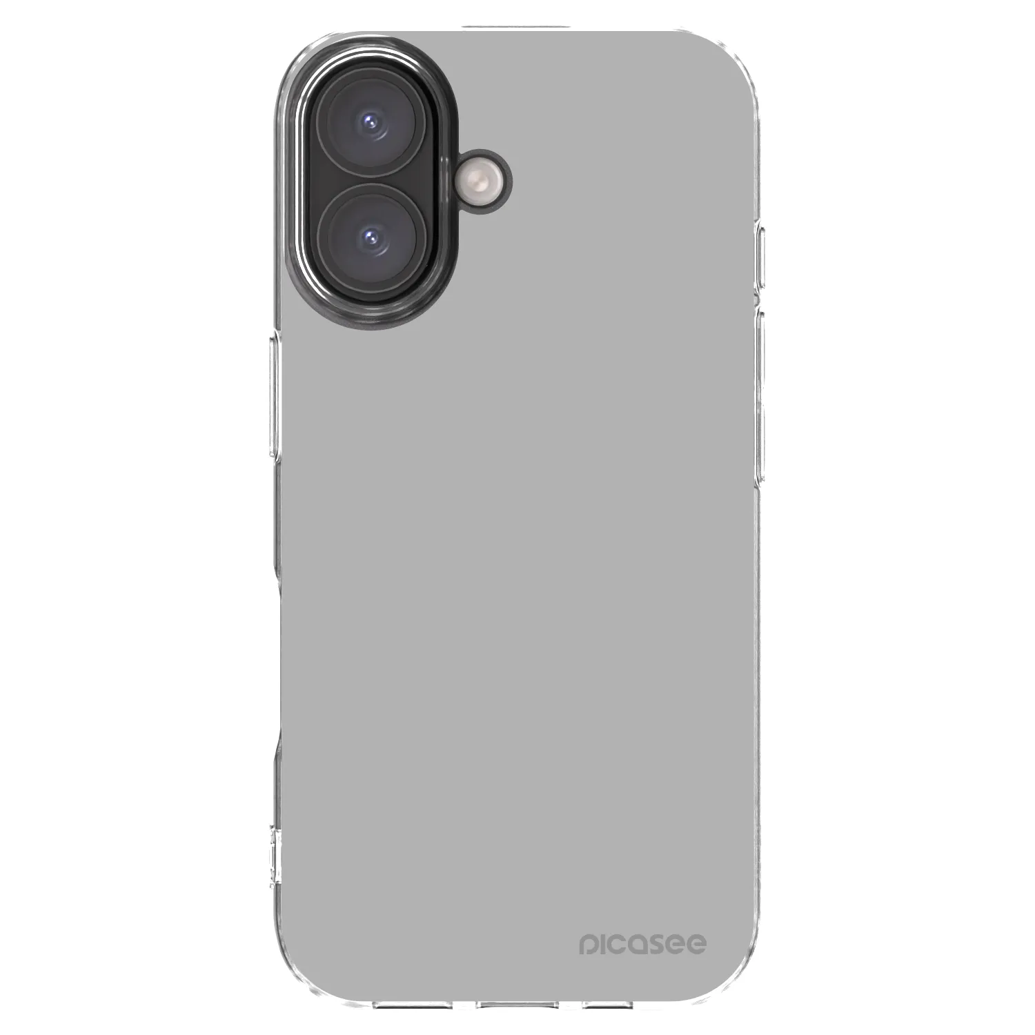 Picasee Apple iPhone 16 Hülle - Transparentes Silikon - Stone