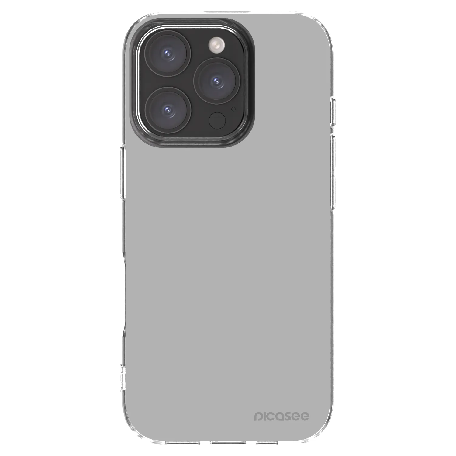 Picasee Apple iPhone 16 Pro Hülle - Transparentes Silikon - Stone