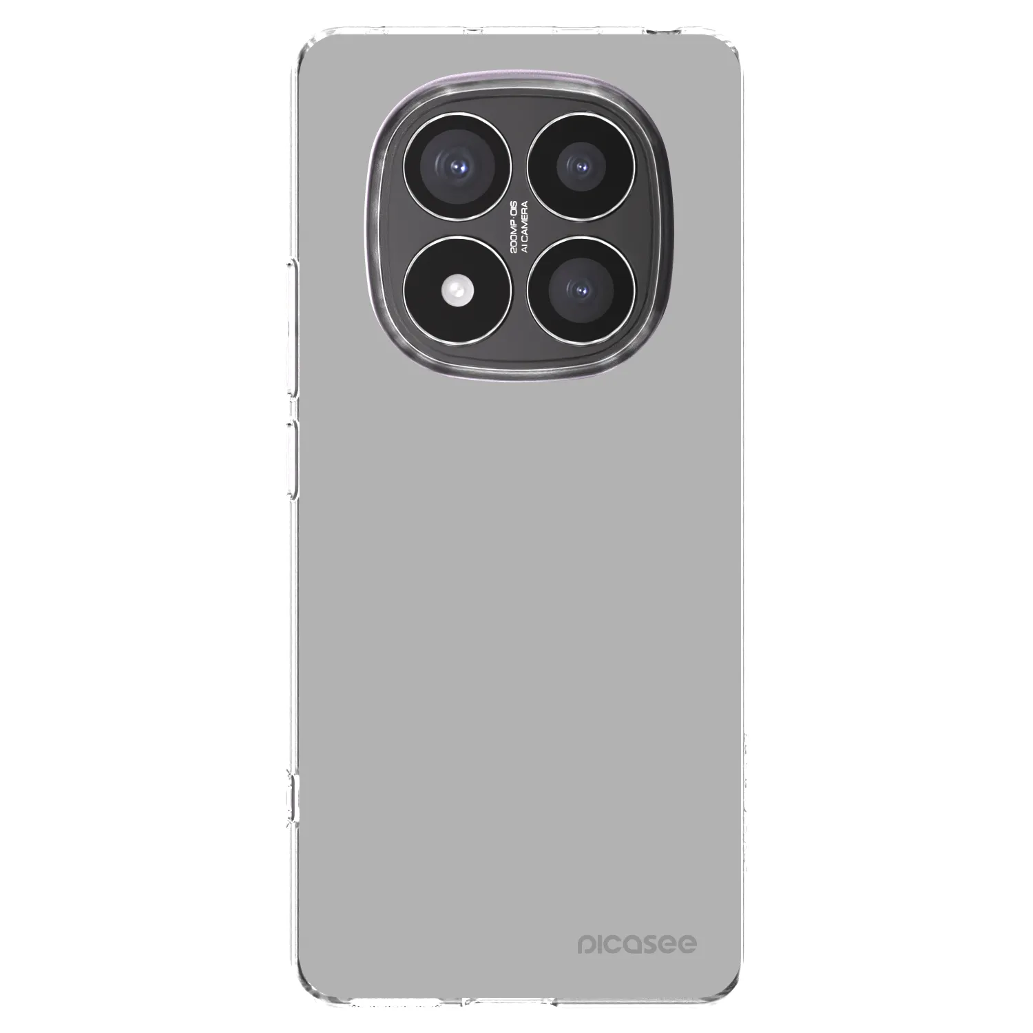 Picasee Xiaomi Redmi Note 14 Pro+ 5G Hülle - Transparentes Silikon - Stone