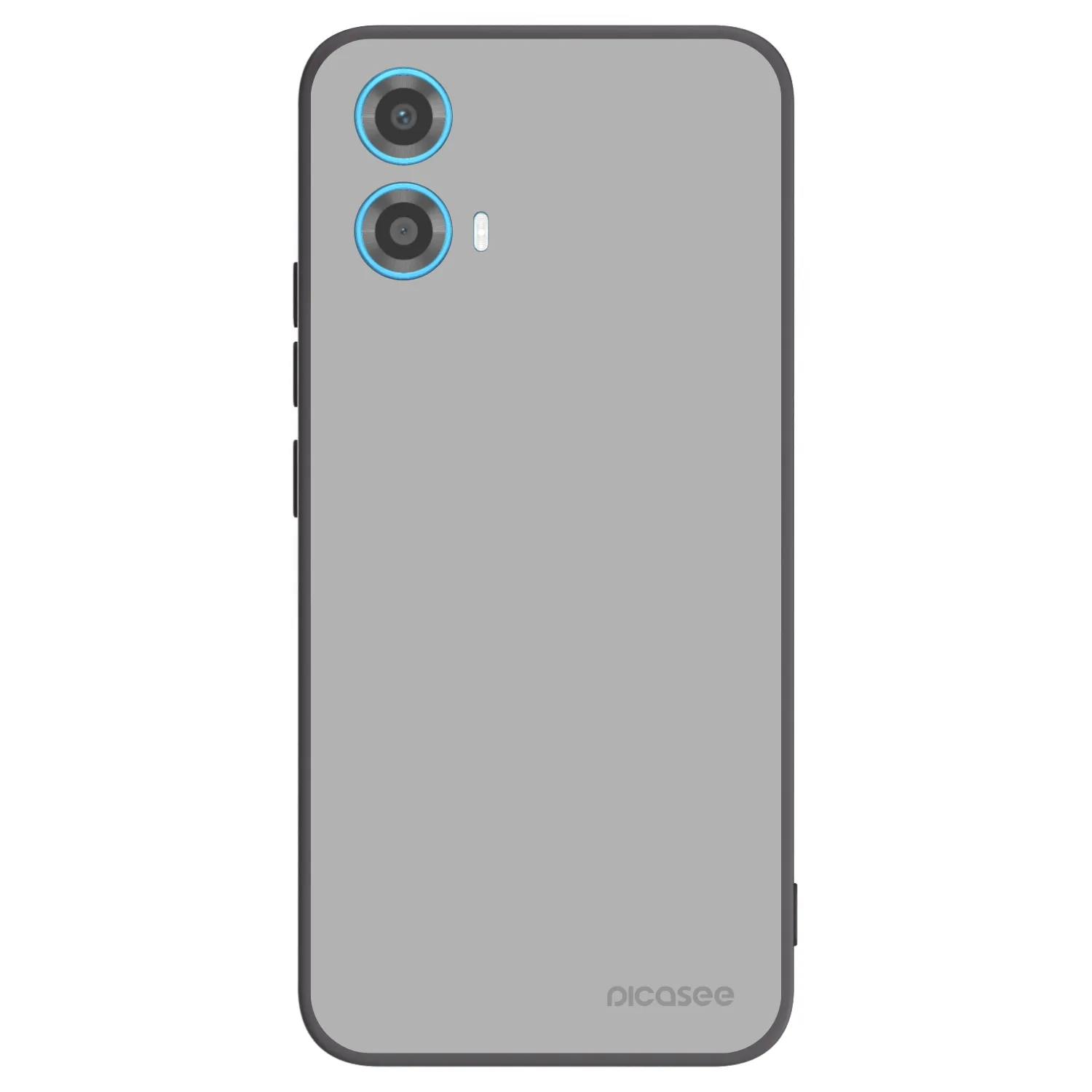 Picasee Motorola Moto G34 5G Hülle - Schwarzes Silikon - Stone