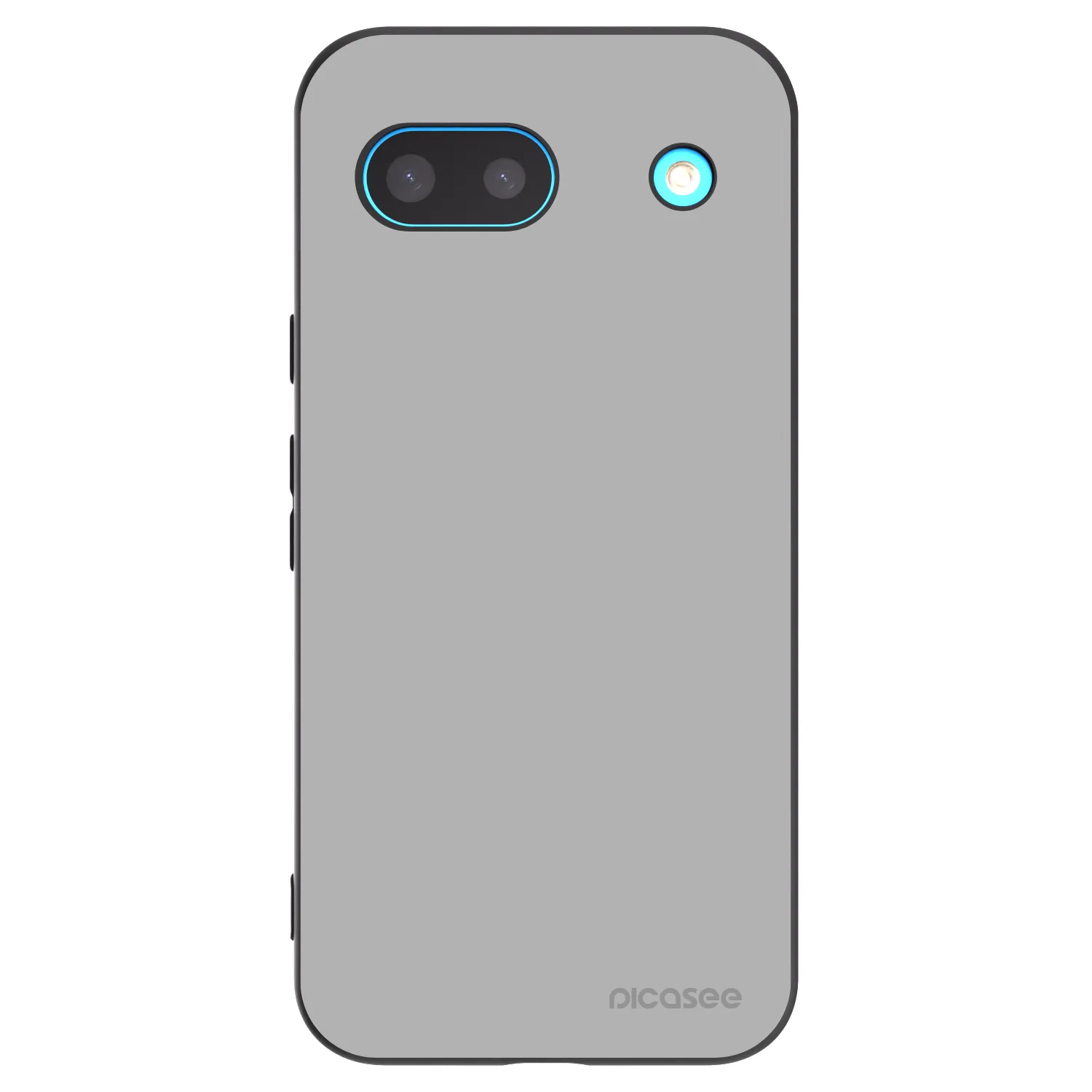 Picasee Google Pixel 8a Hülle - Schwarzes Silikon - Stone