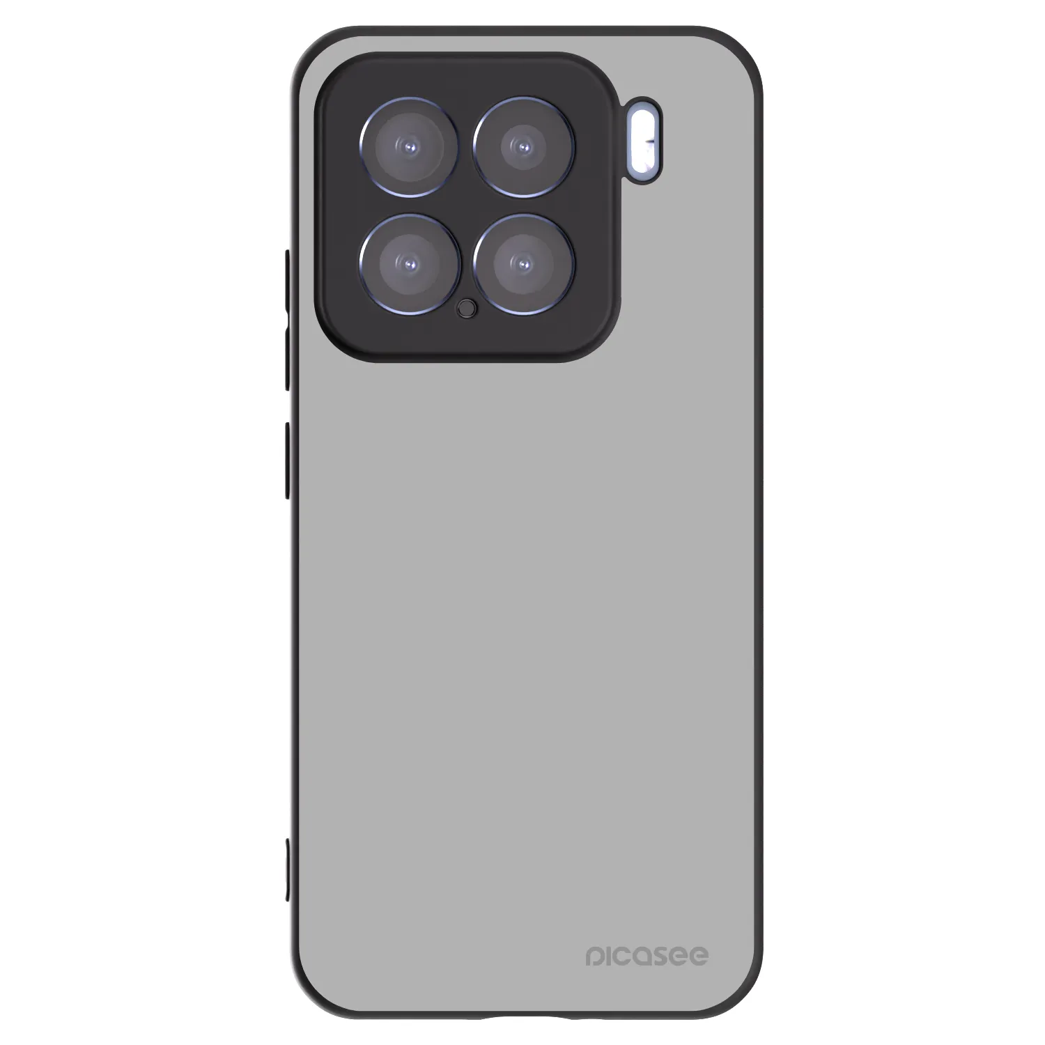 Picasee Xiaomi 15 Hülle - Schwarzes Silikon - Stone