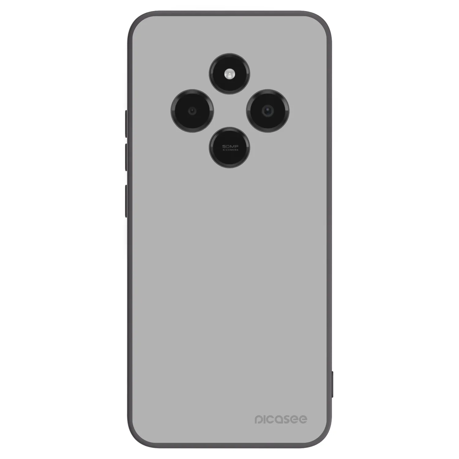 Picasee Xiaomi Poco C75 Hülle - Schwarzes Silikon - Stone