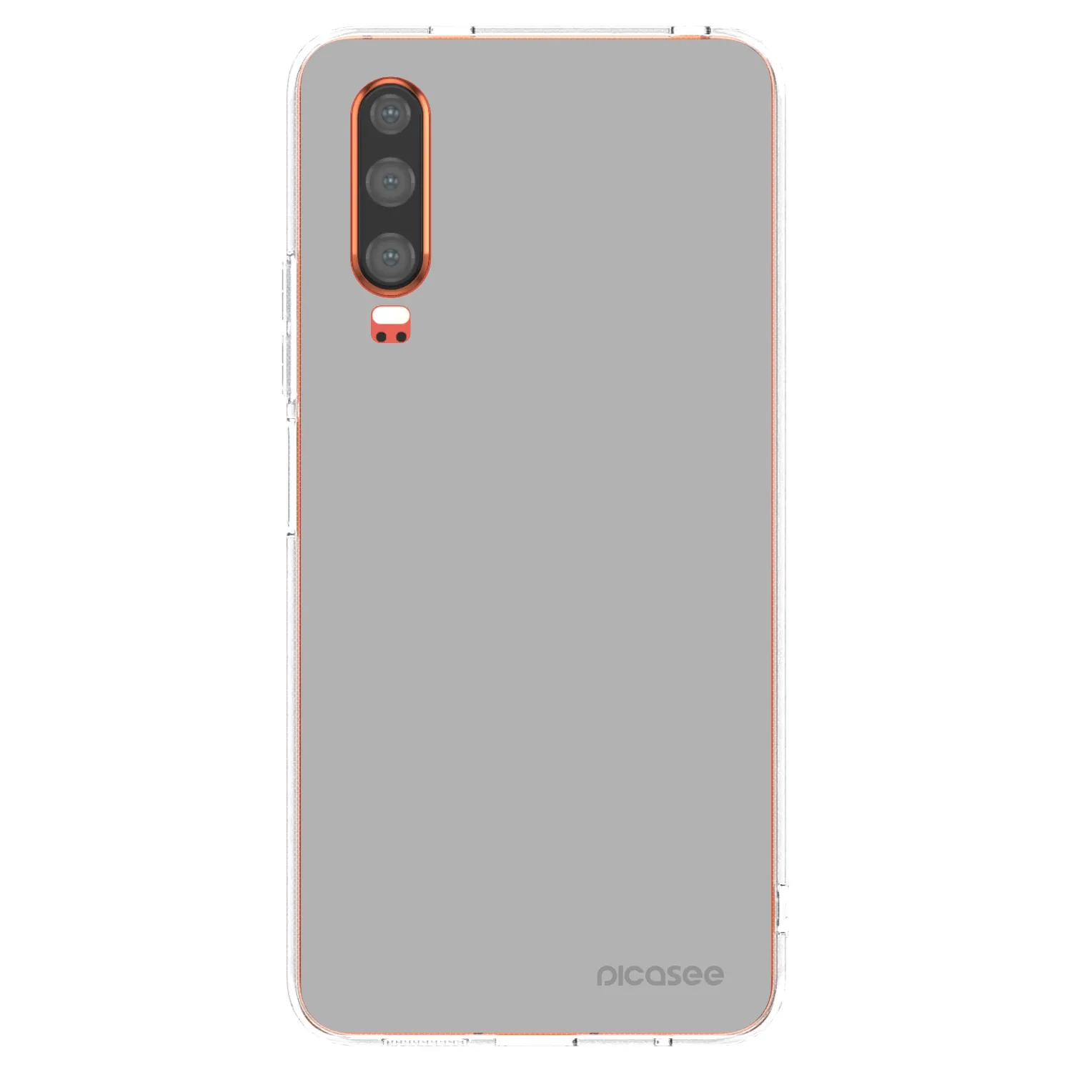 Picasee Huawei P30 Hülle - Transparentes Silikon - Stone