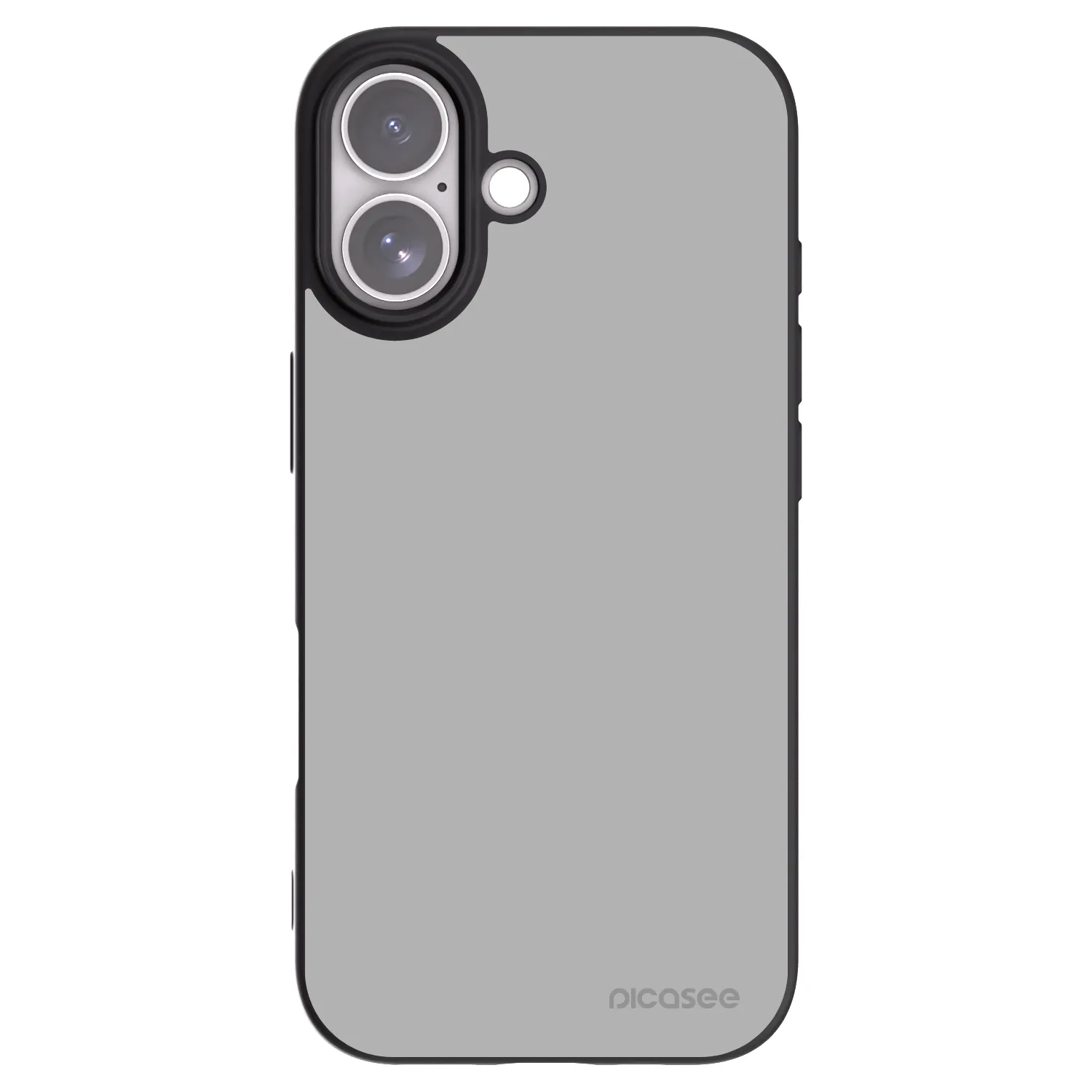 Picasee Apple iPhone 17 Hülle - Schwarzes Silikon - Stone