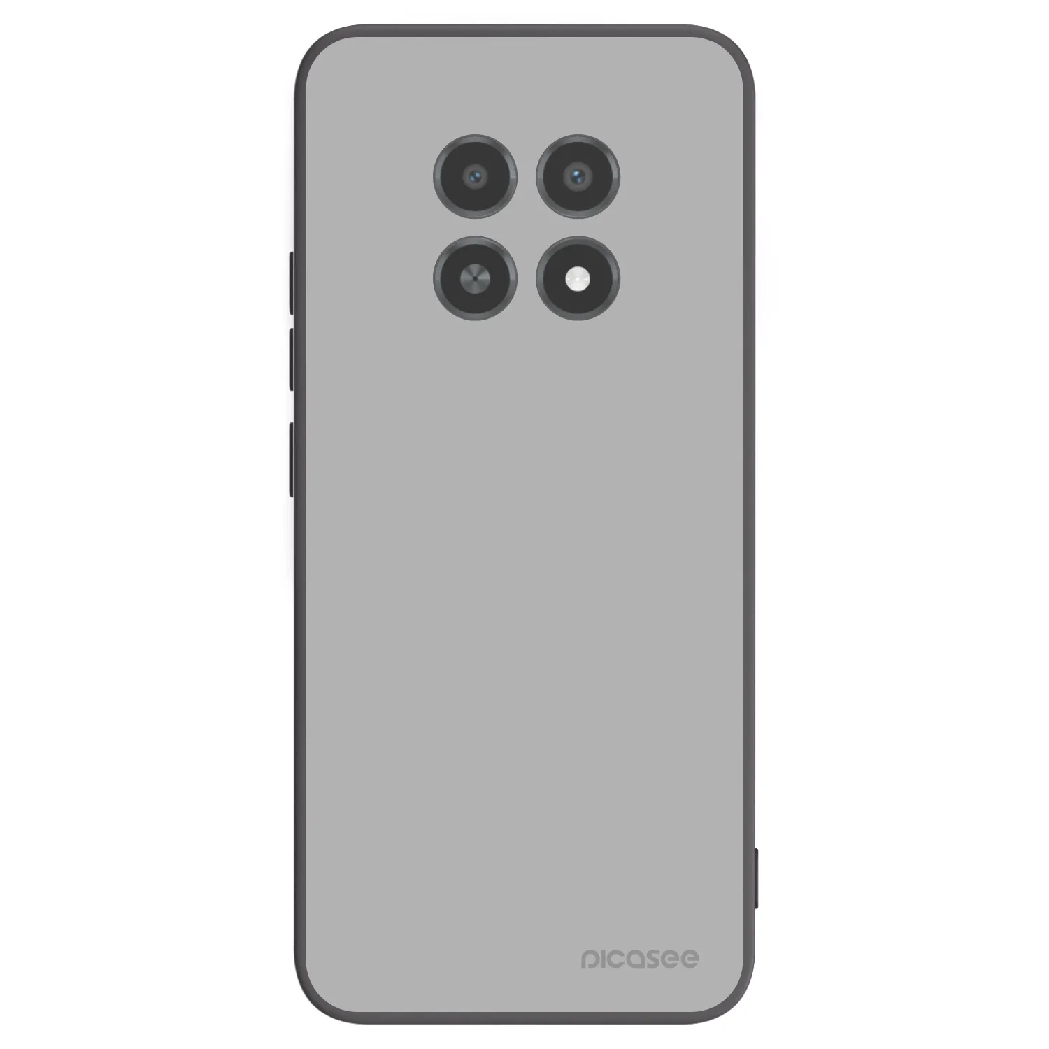 Picasee Realme 12X Hülle - Schwarzes Silikon - Stone