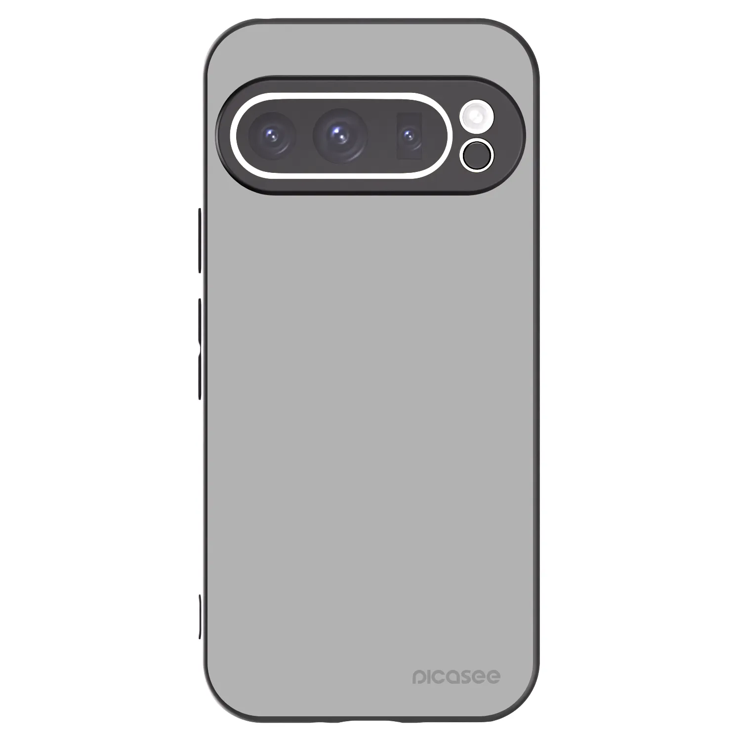 Picasee Google Pixel 9 Pro XL Hülle - Schwarzes Silikon - Stone