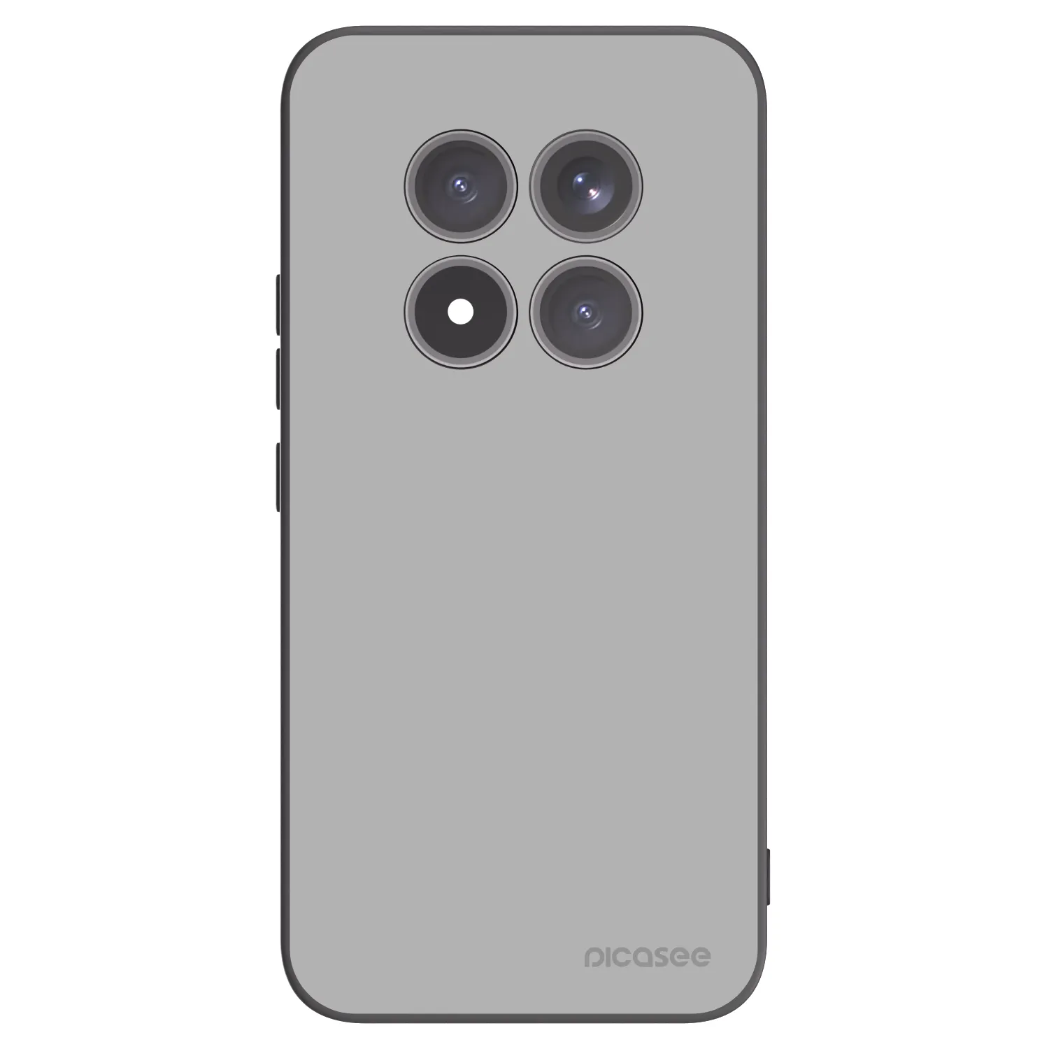 Picasee Xiaomi Redmi Note 15 Pro+ Hülle - Schwarzes Silikon - Stone