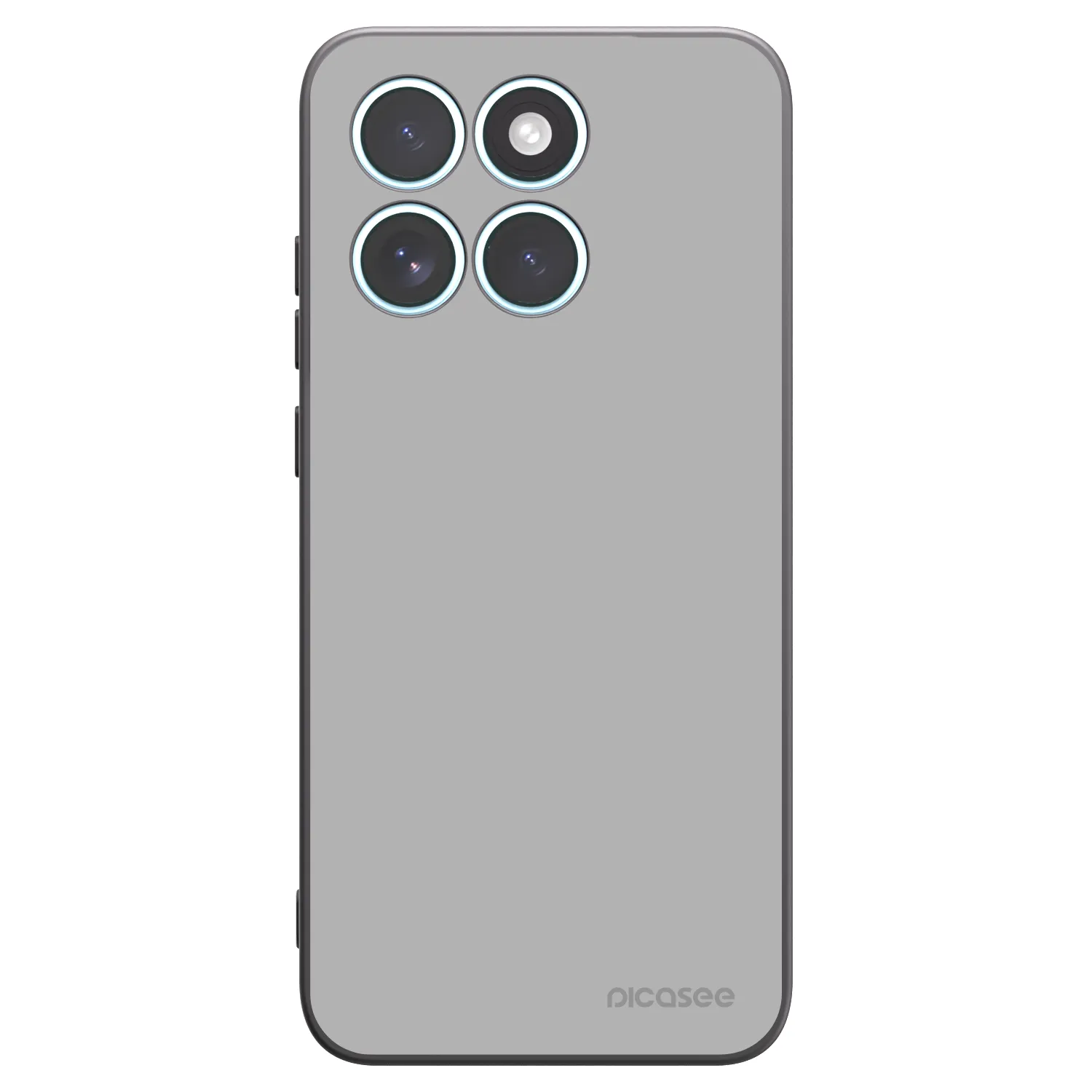 Picasee Motorola Edge 70 Fusion Hülle - Schwarzes Silikon - Stone
