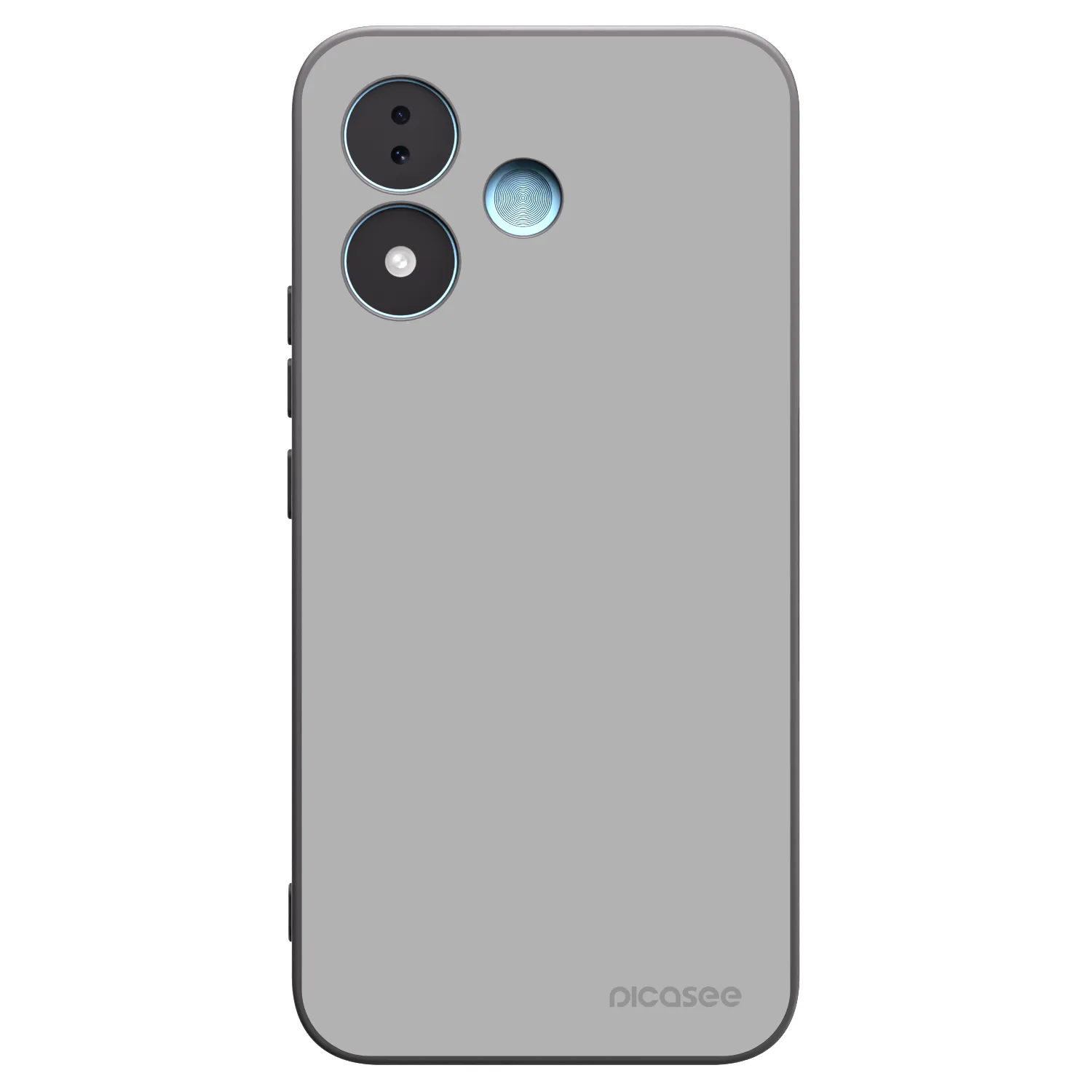 Picasee Xiaomi Redmi Note 17 5G Hülle - Schwarzes Silikon - Stone