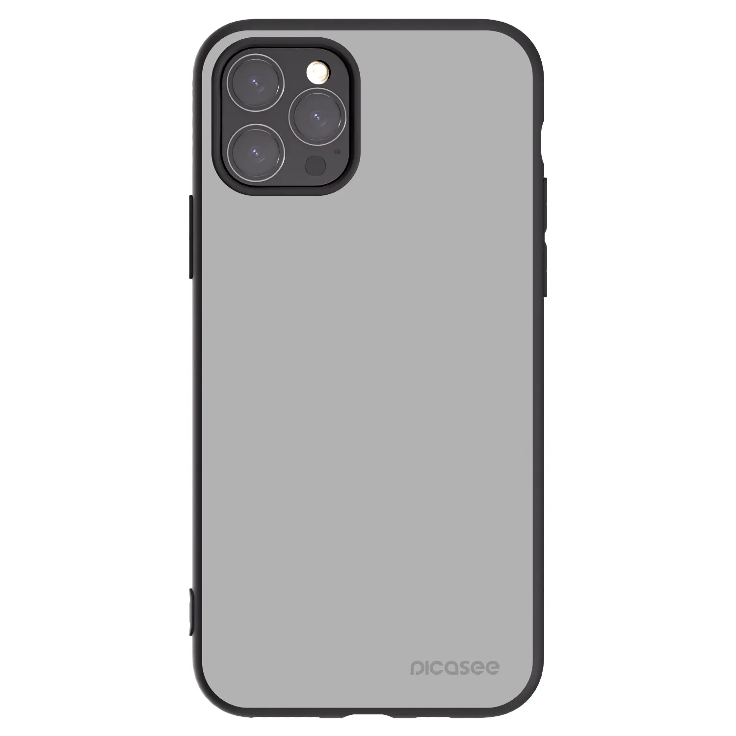 Picasee Apple iPhone 11 Pro Hülle - Schwarzes Silikon - Stone