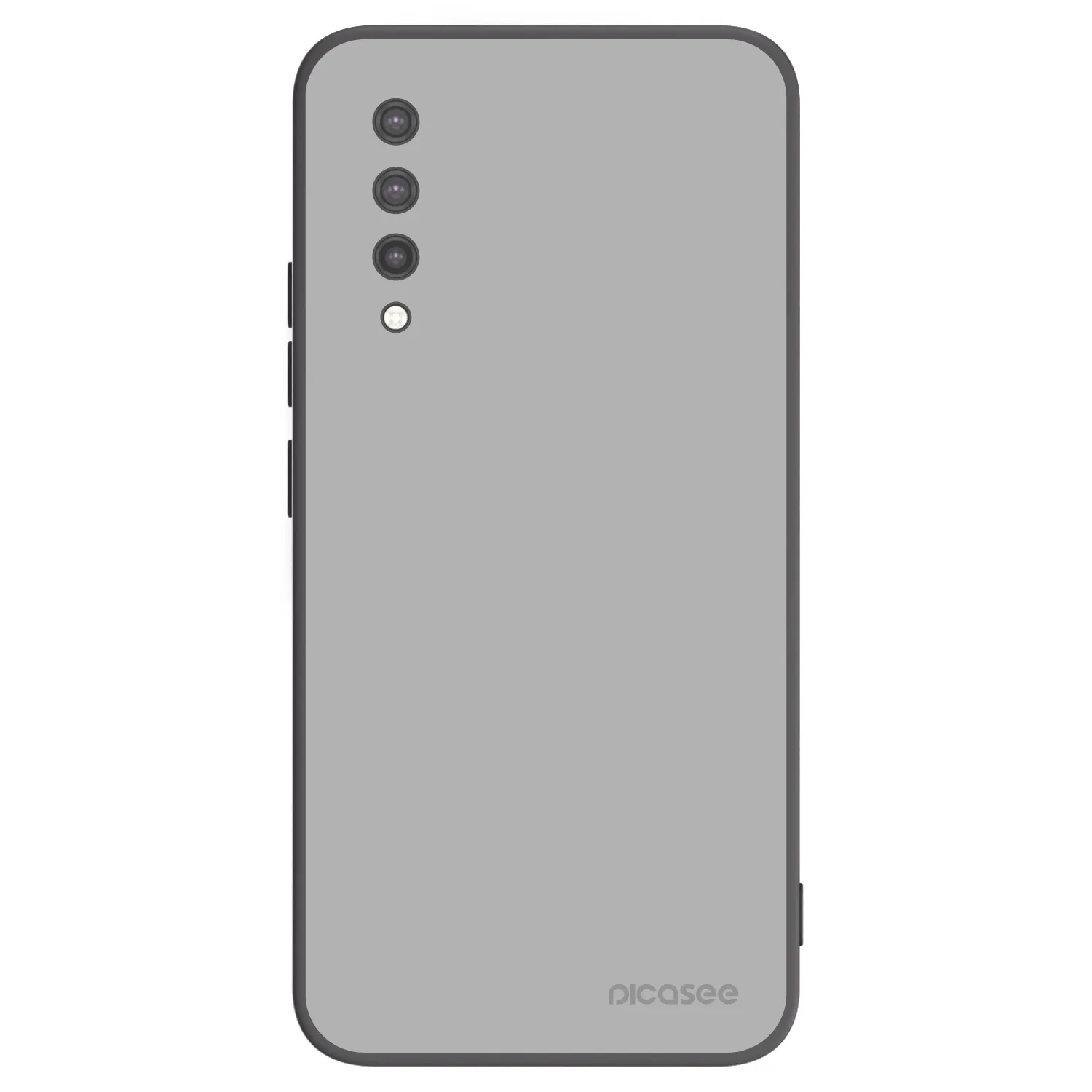 Picasee Xiaomi Mi 9 Lite Hülle - Schwarzes Silikon - Stone