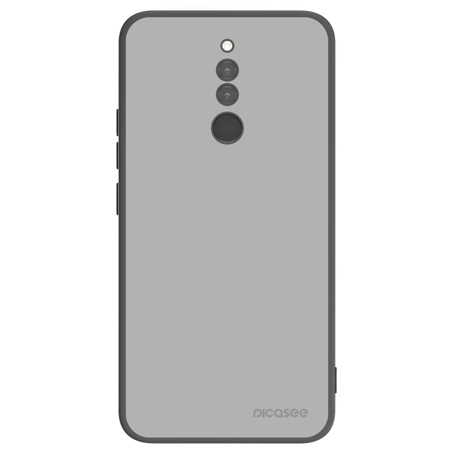 Picasee Xiaomi Redmi 8 Hülle - Schwarzes Silikon - Stone