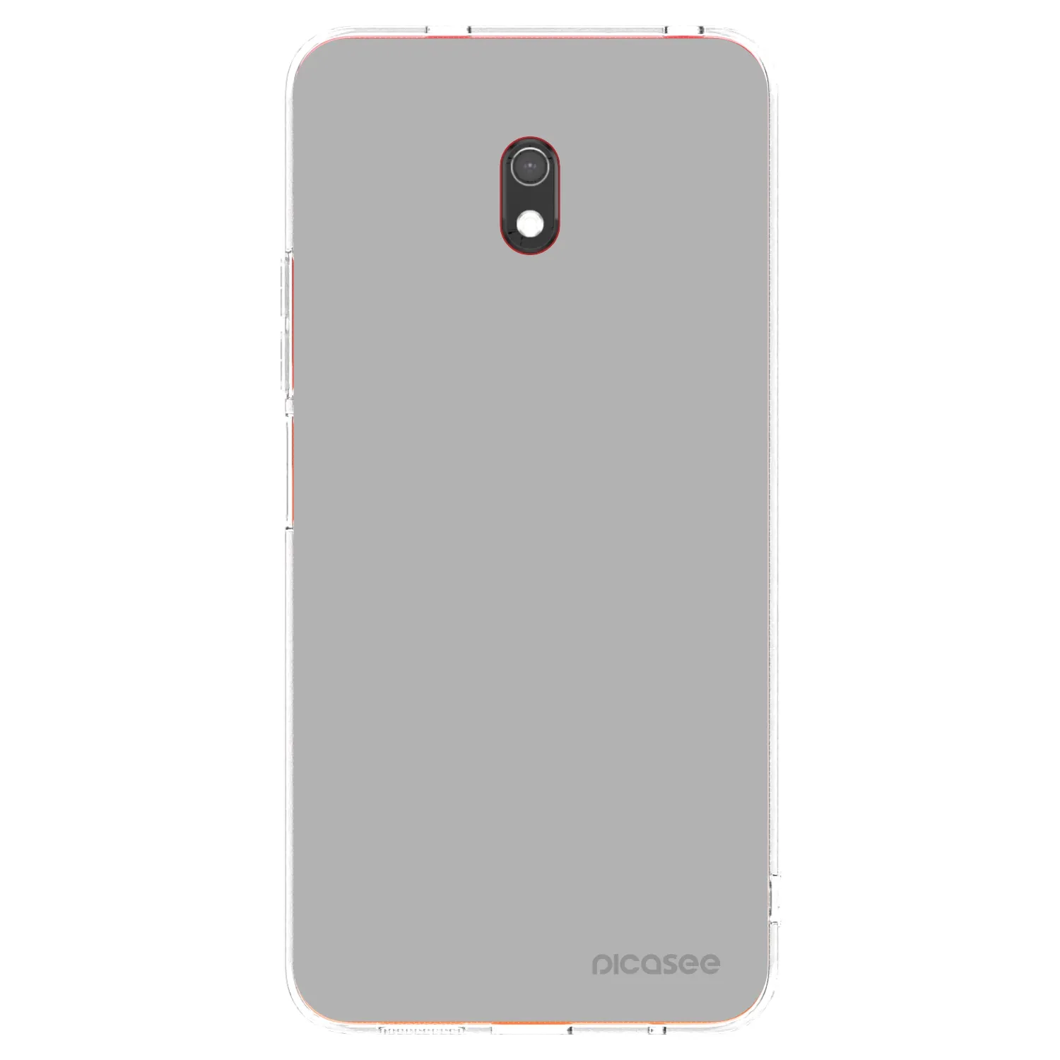Picasee Xiaomi Redmi 8A Hülle - Transparentes Silikon - Stone
