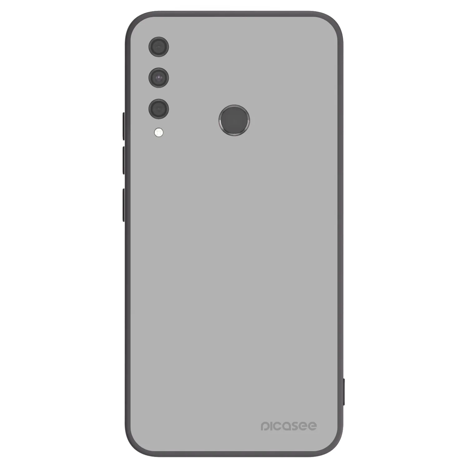 Picasee Huawei P40 Lite E Hülle - Schwarzes Silikon - Stone