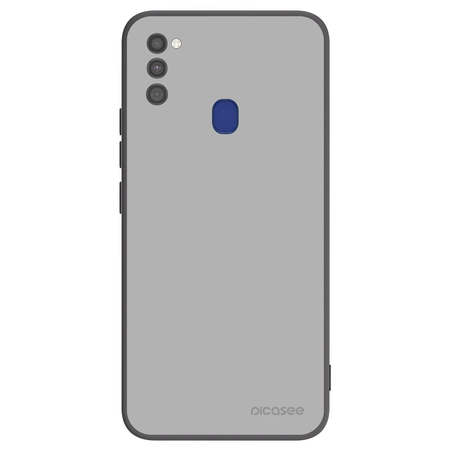 Picasee Samsung Galaxy M21 M215F Hülle - Schwarzes Silikon - Stone