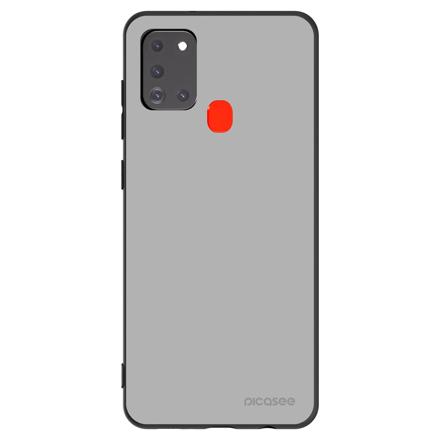 Picasee Samsung Galaxy A21s Hülle - Schwarzes Silikon - Stone