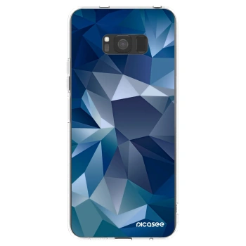 Picasee Samsung Galaxy S8 G950F Hülle - Transparentes Silikon - Wallpaper