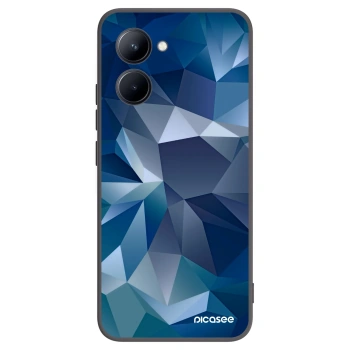 Picasee Realme C33 (2023) Hülle - Schwarzes Silikon - Wallpaper