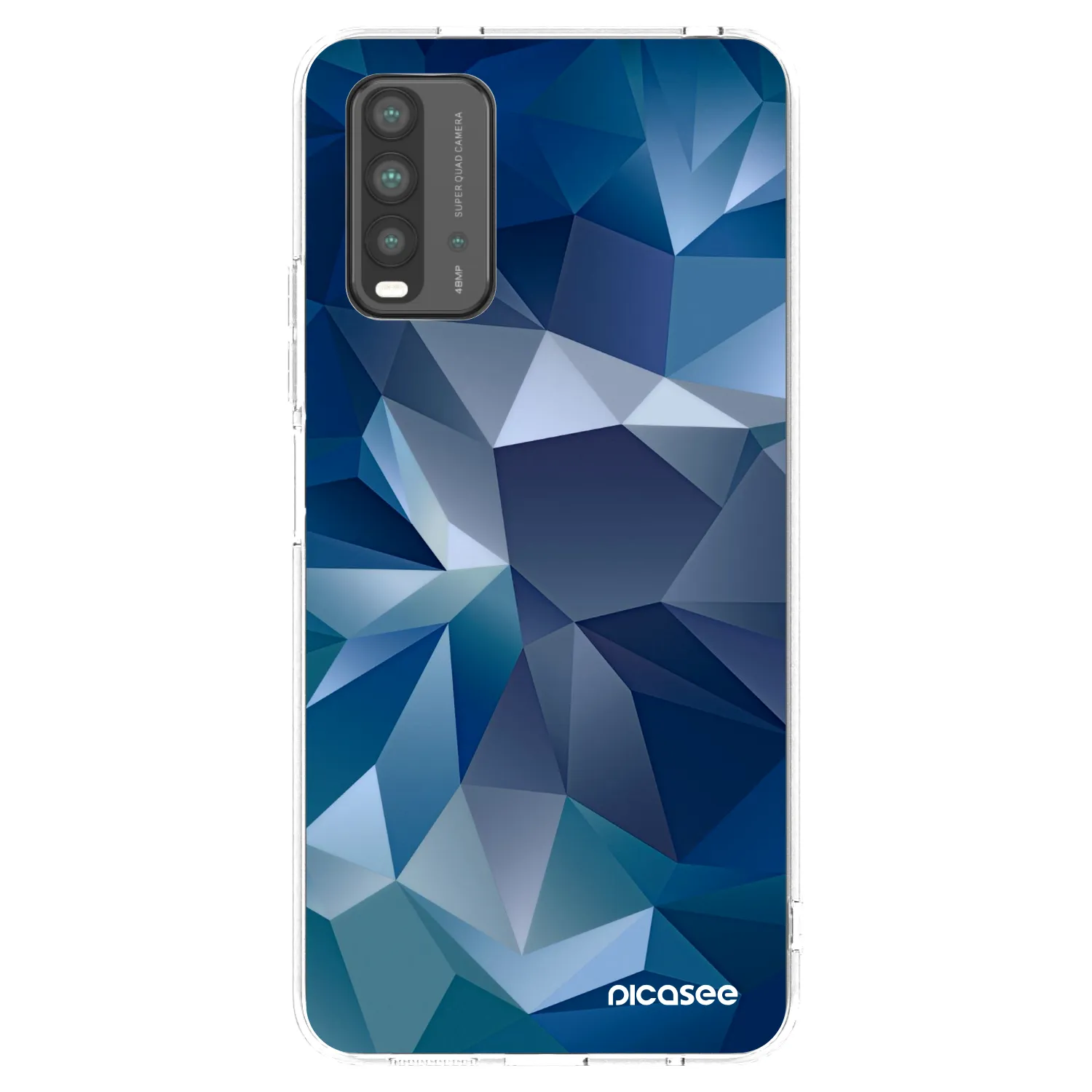 Picasee Xiaomi Redmi 9T Hülle - Schwarzes Silikon - Wallpaper