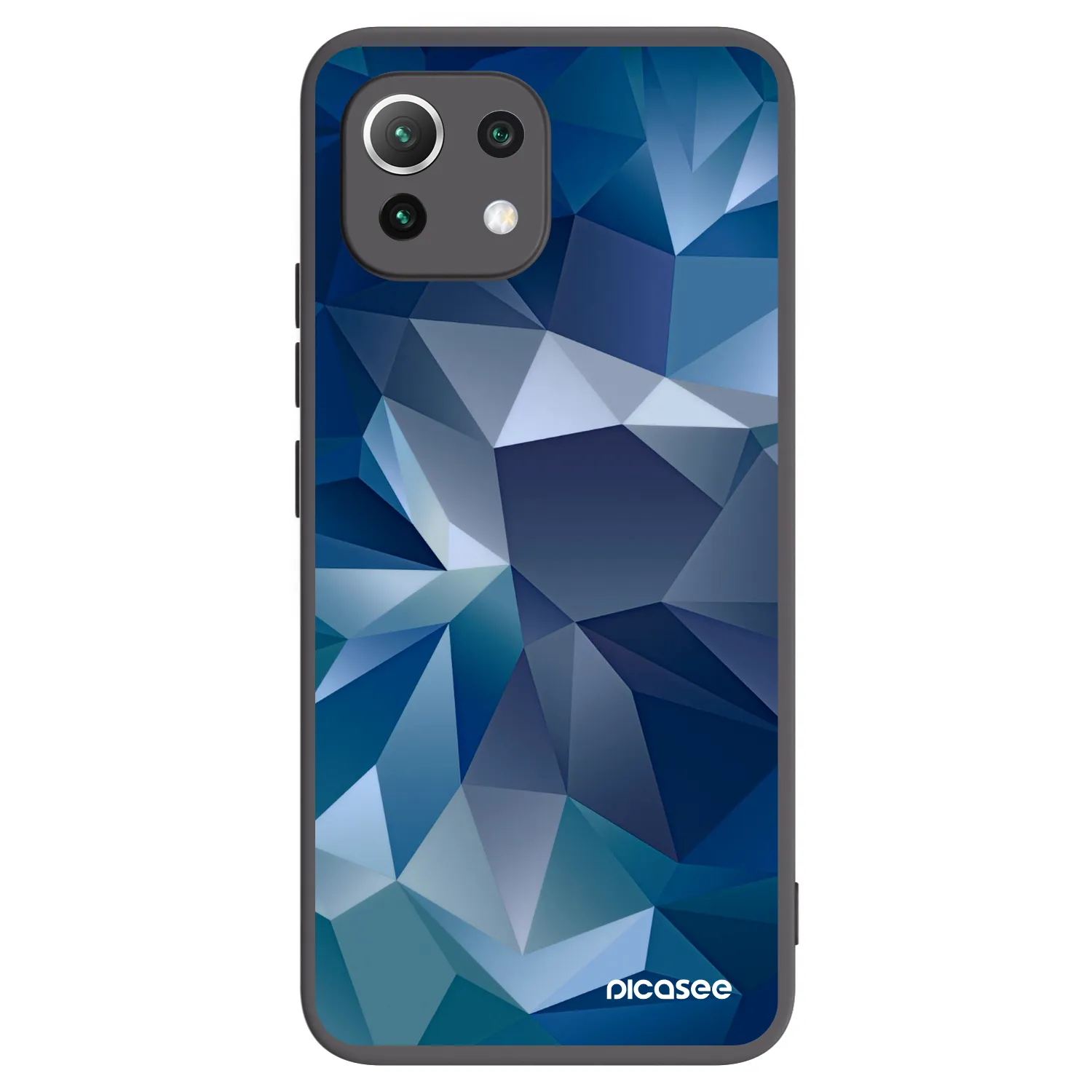 Picasee Xiaomi 11 Lite 5G NE Hülle - Schwarzes Silikon - Wallpaper