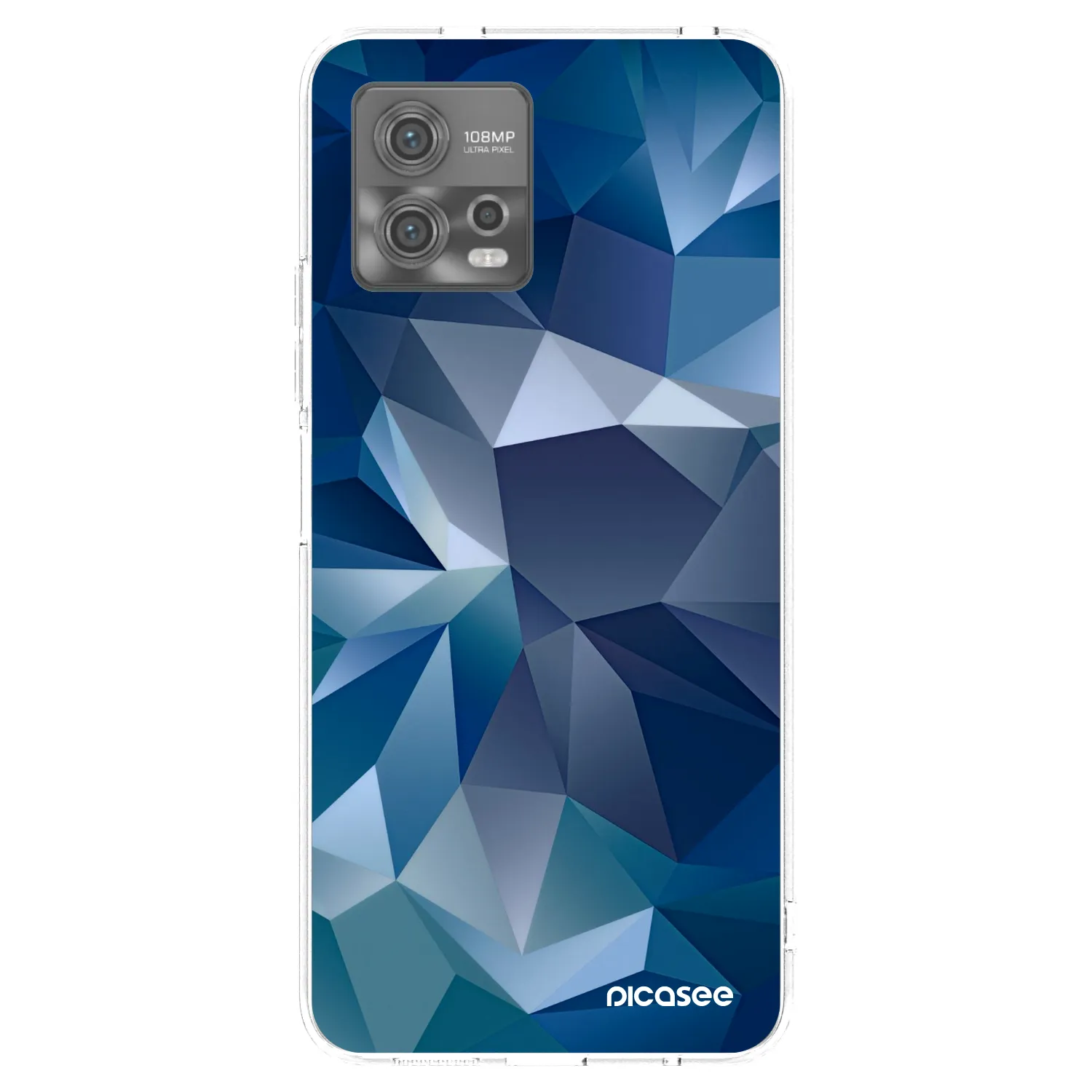 Picasee Motorola Moto G72 Hülle - Transparentes Silikon - Wallpaper