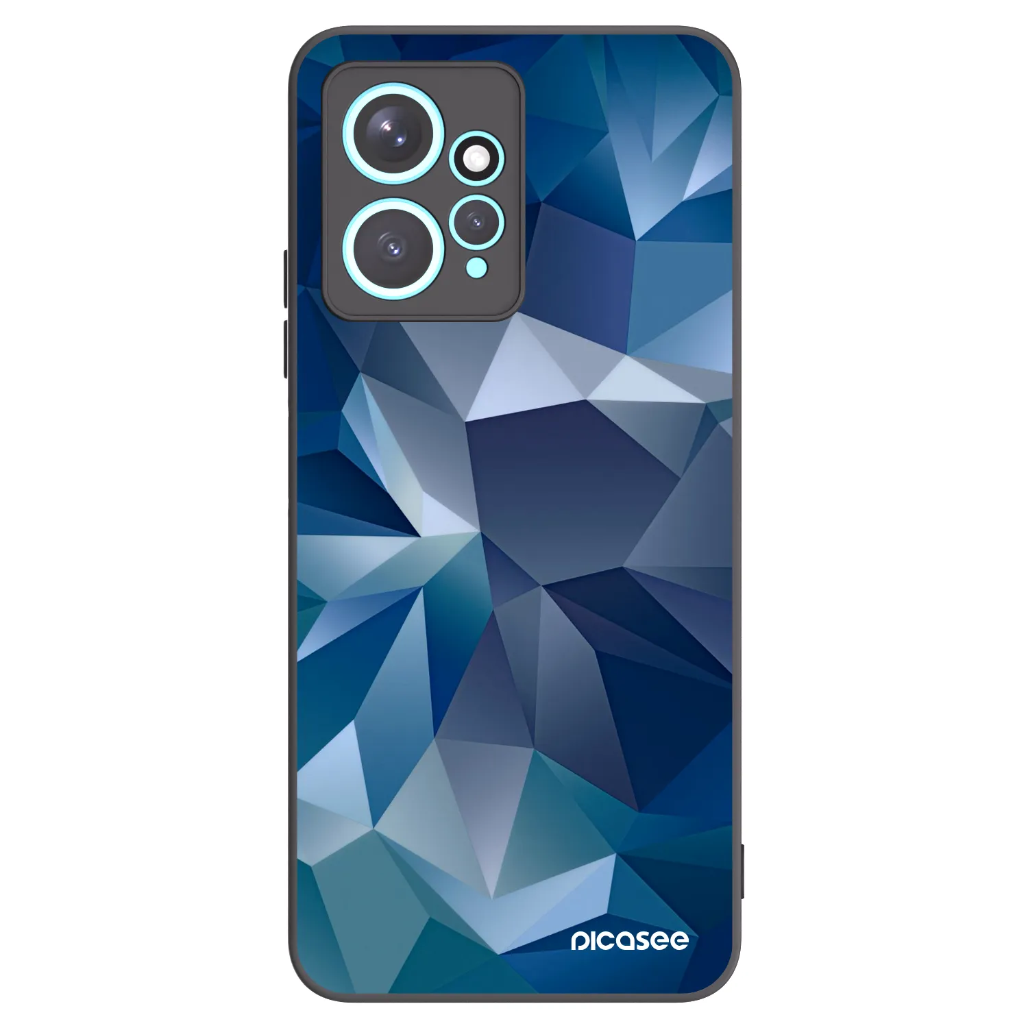 Picasee Xiaomi Redmi Note 12 4G Hülle - Schwarzes Silikon - Wallpaper