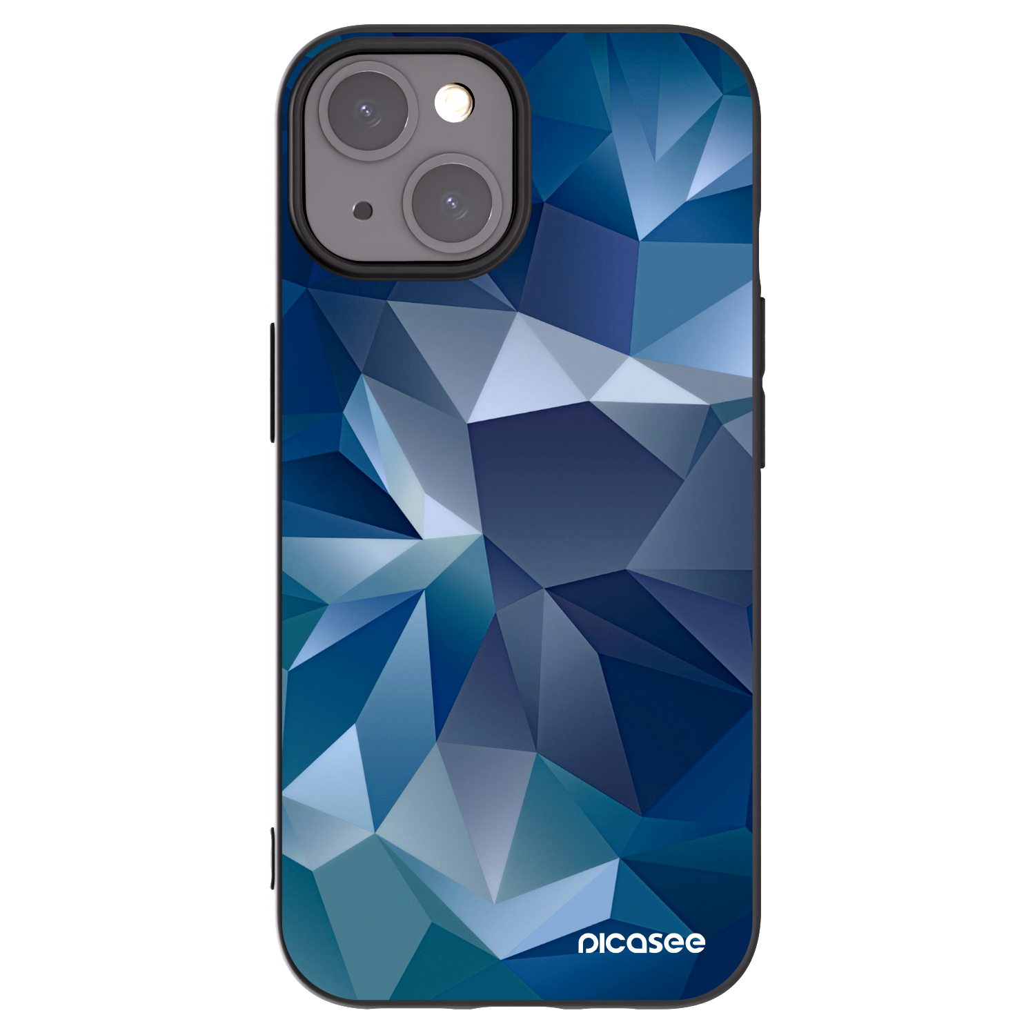 Picasee Apple iPhone 15 Hülle - Schwarzes Silikon - Wallpaper