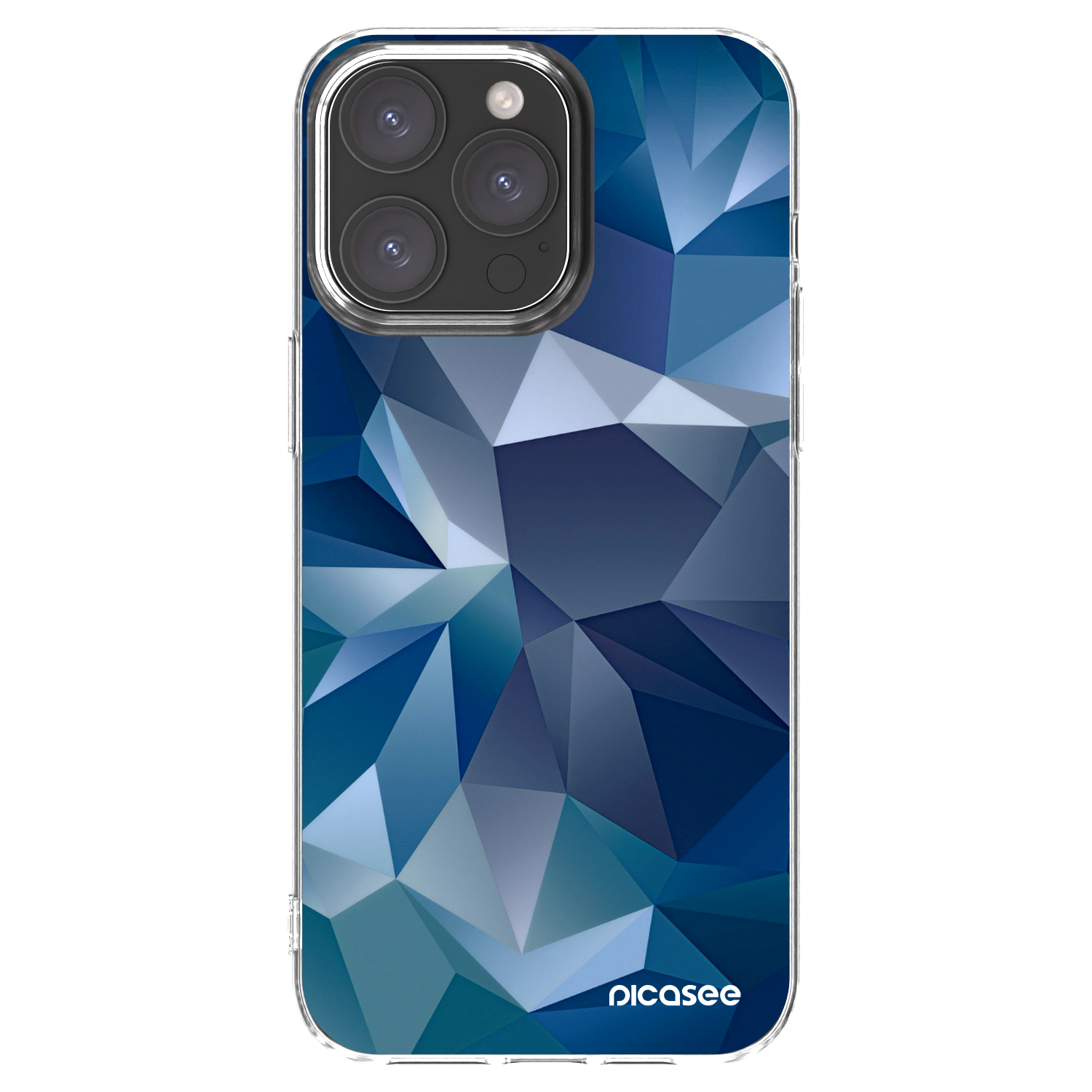 Picasee Apple iPhone 15 Pro Max Hülle - Transparentes Silikon - Wallpaper