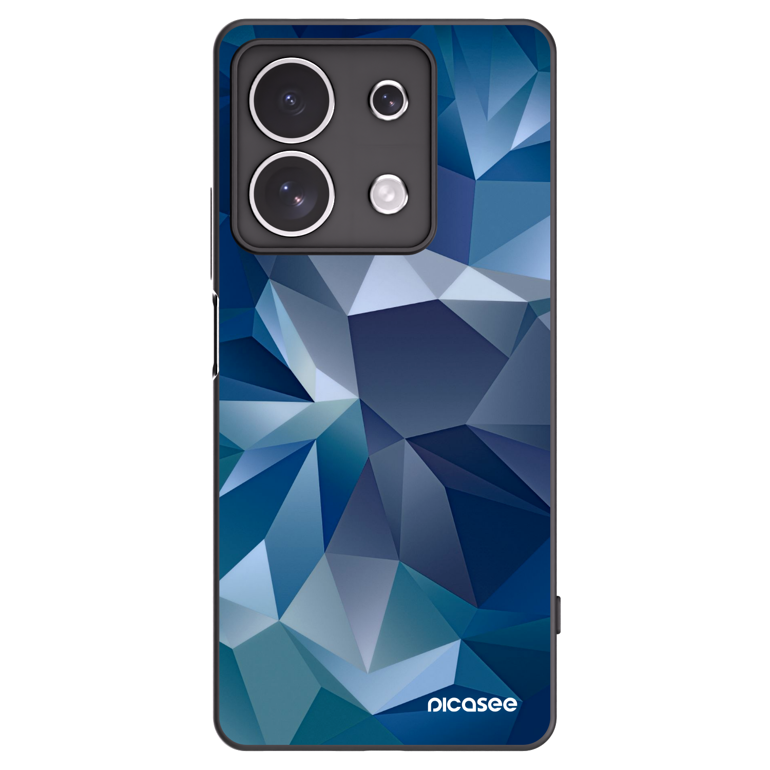 Picasee Xiaomi Redmi Note 13 4G Hülle - Schwarzes Silikon - Wallpaper