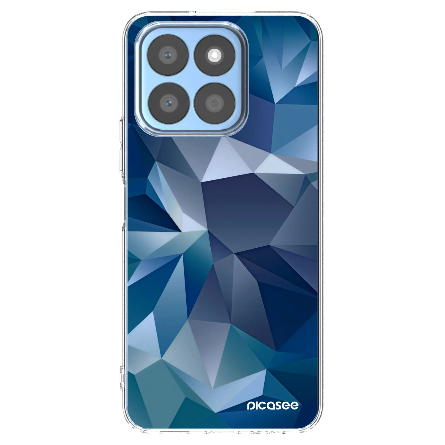 Picasee Honor X8b Hülle - Transparentes Silikon - Wallpaper