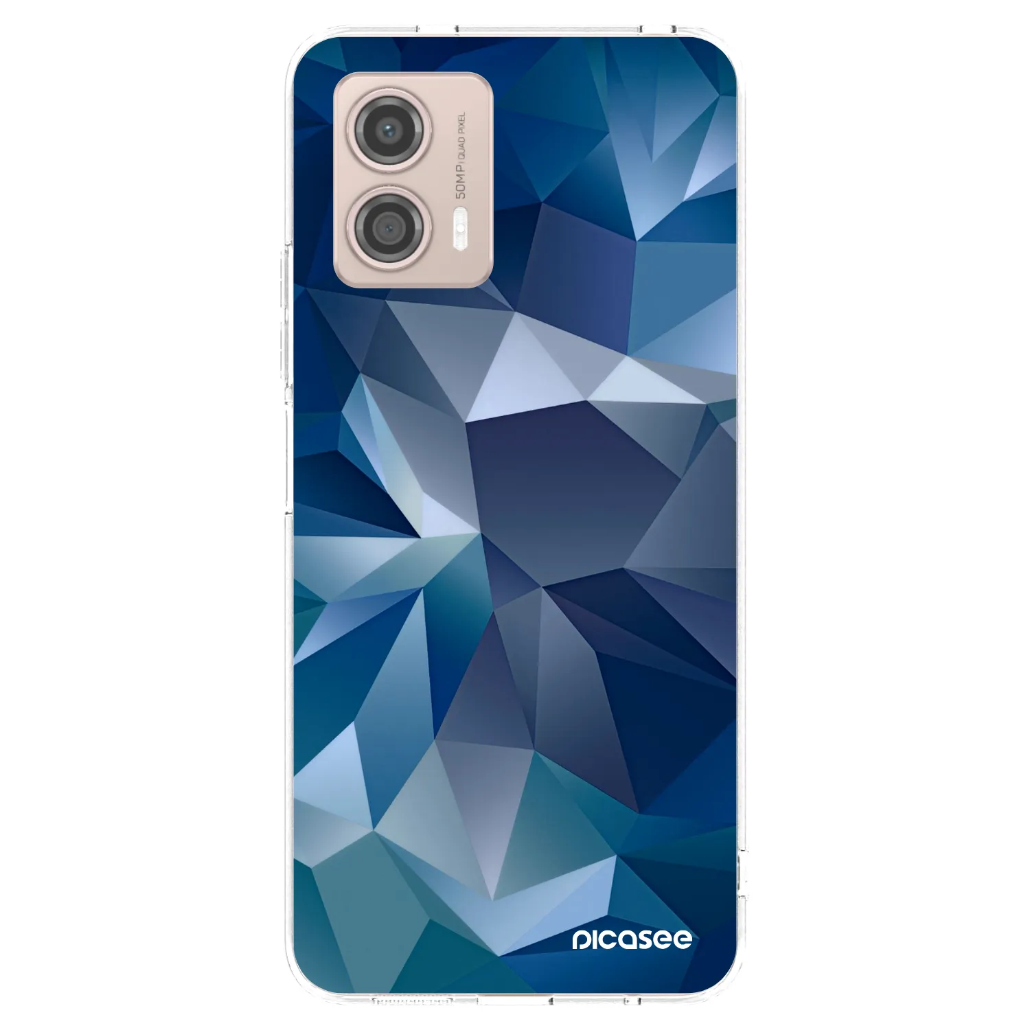 Picasee Motorola Moto G53 5G Hülle - Transparentes Silikon - Wallpaper