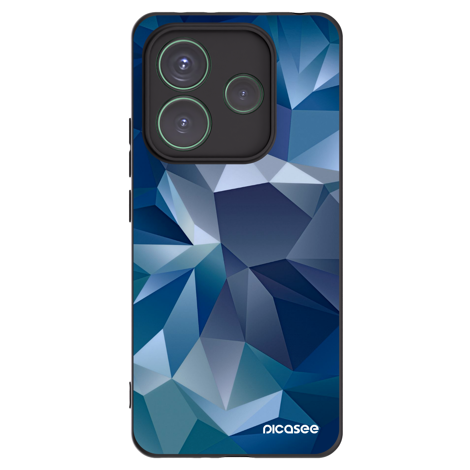 Picasee Xiaomi Redmi Note 14 5G Hülle - Schwarzes Silikon - Wallpaper