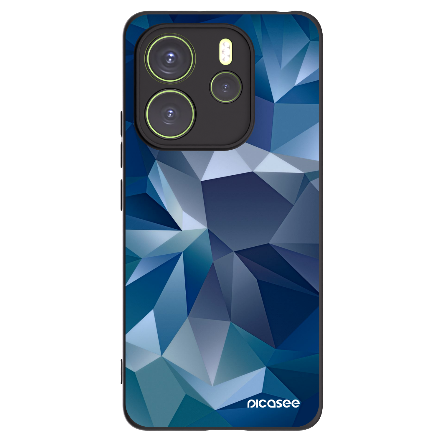 Picasee Xiaomi Redmi Note 14 4G Hülle - Schwarzes Silikon - Wallpaper