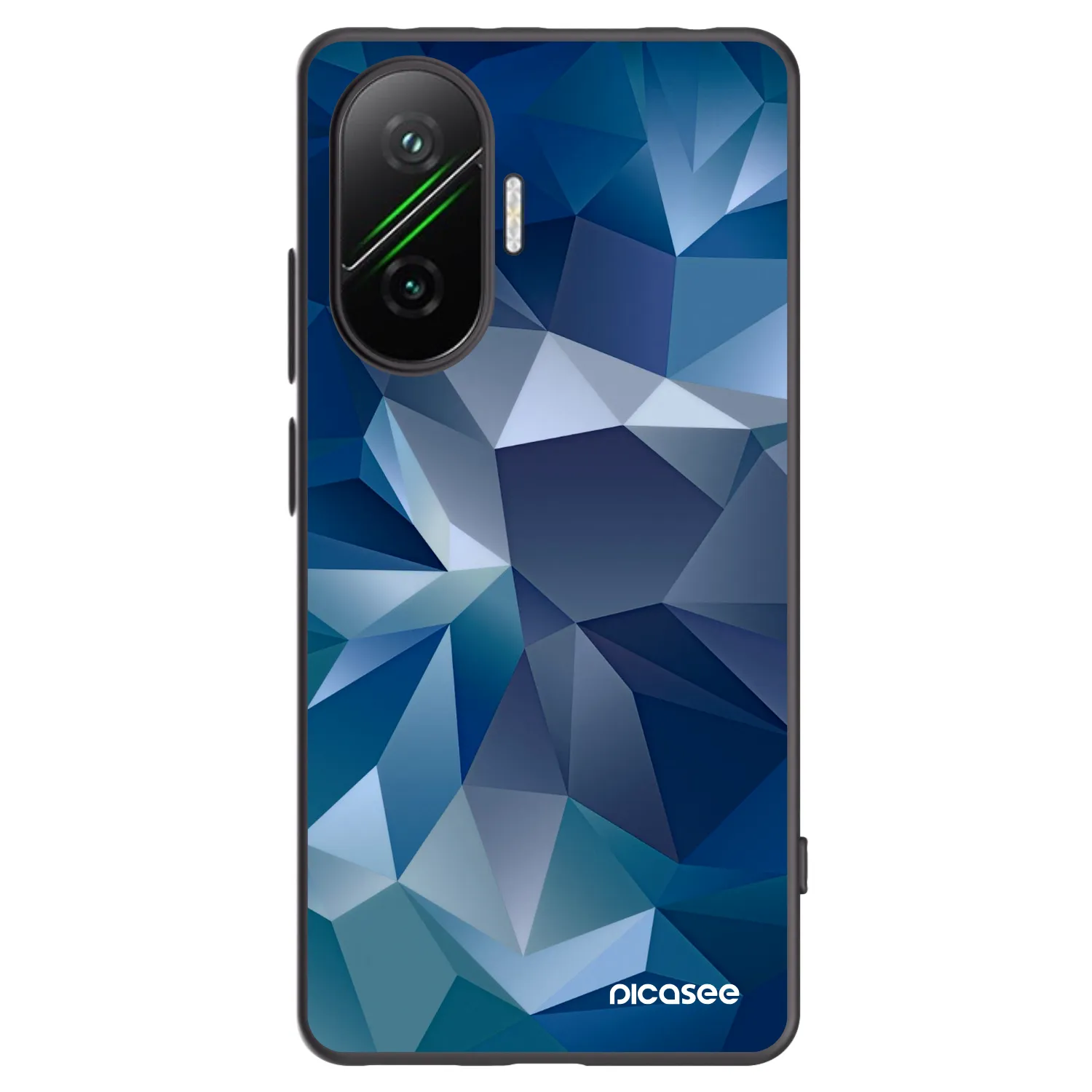 Picasee Xiaomi Poco F7 5G Hülle - Schwarzes Silikon - Wallpaper