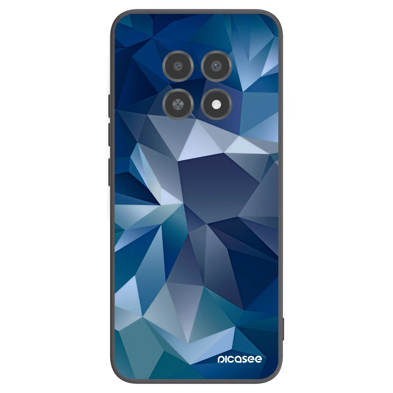 Picasee Realme 12X Hülle - Schwarzes Silikon - Wallpaper