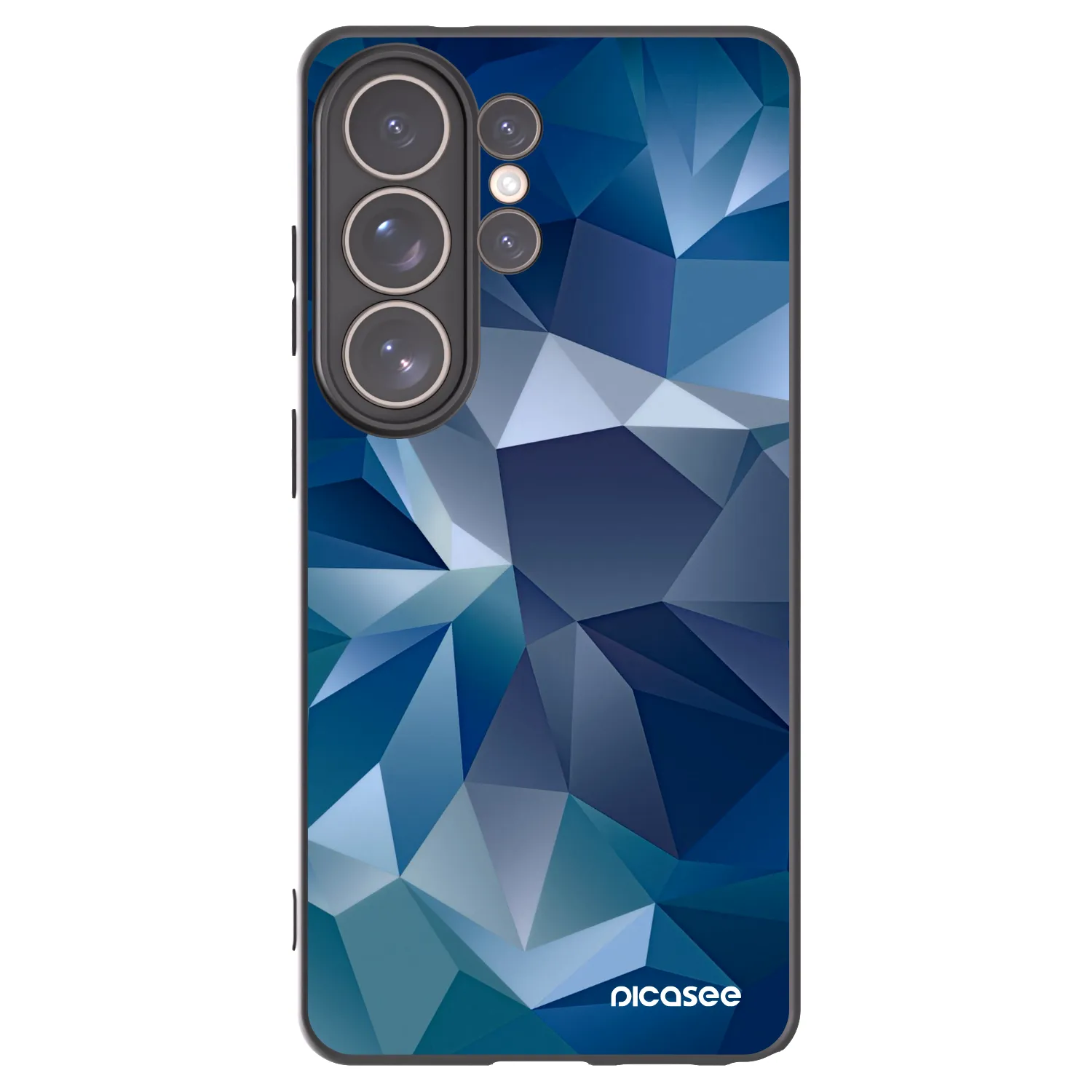 Picasee Samsung Galaxy S26 Ultra Hülle - Schwarzes Silikon - Wallpaper