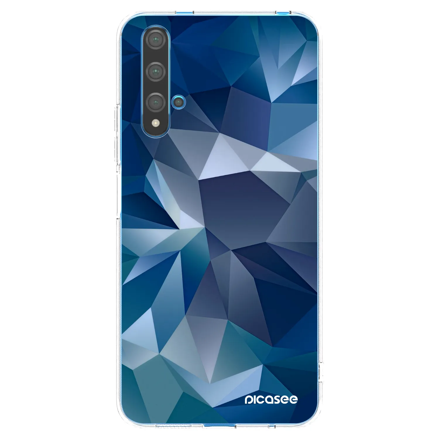 Picasee Huawei Nova 5T Hülle - Transparentes Silikon - Wallpaper