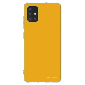 Picasee Samsung Galaxy M51 M515F Hülle - Transparentes Silikon - Sun