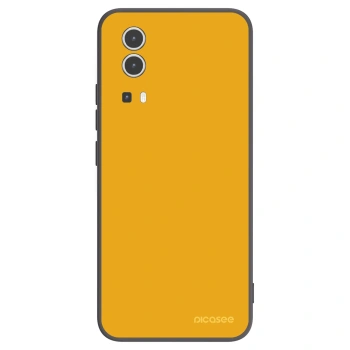 Picasee Vivo Y72 5G Hülle - Schwarzes Silikon - Sun